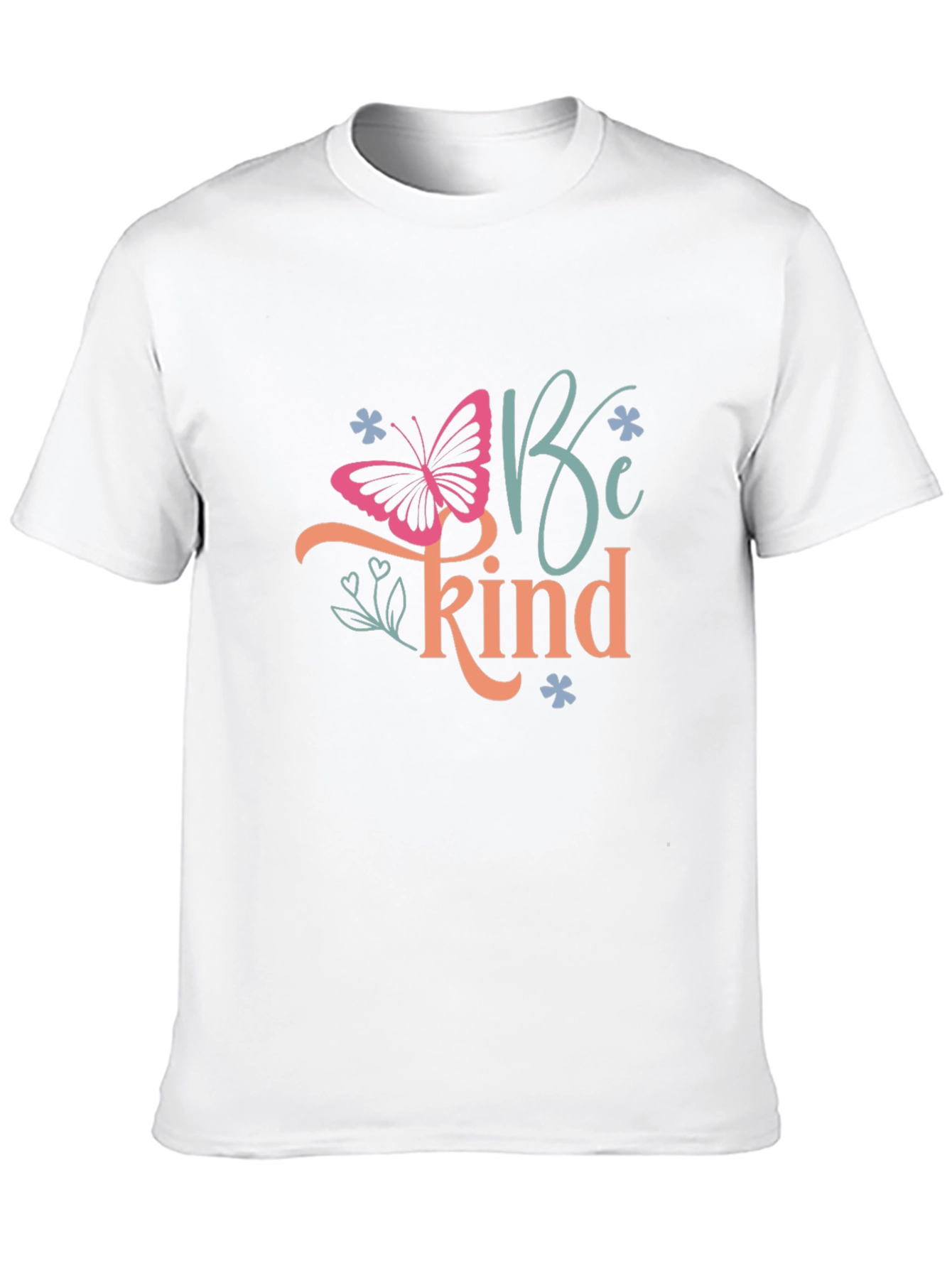 Be Kind Butterfly Graphic T-Shirt - Black