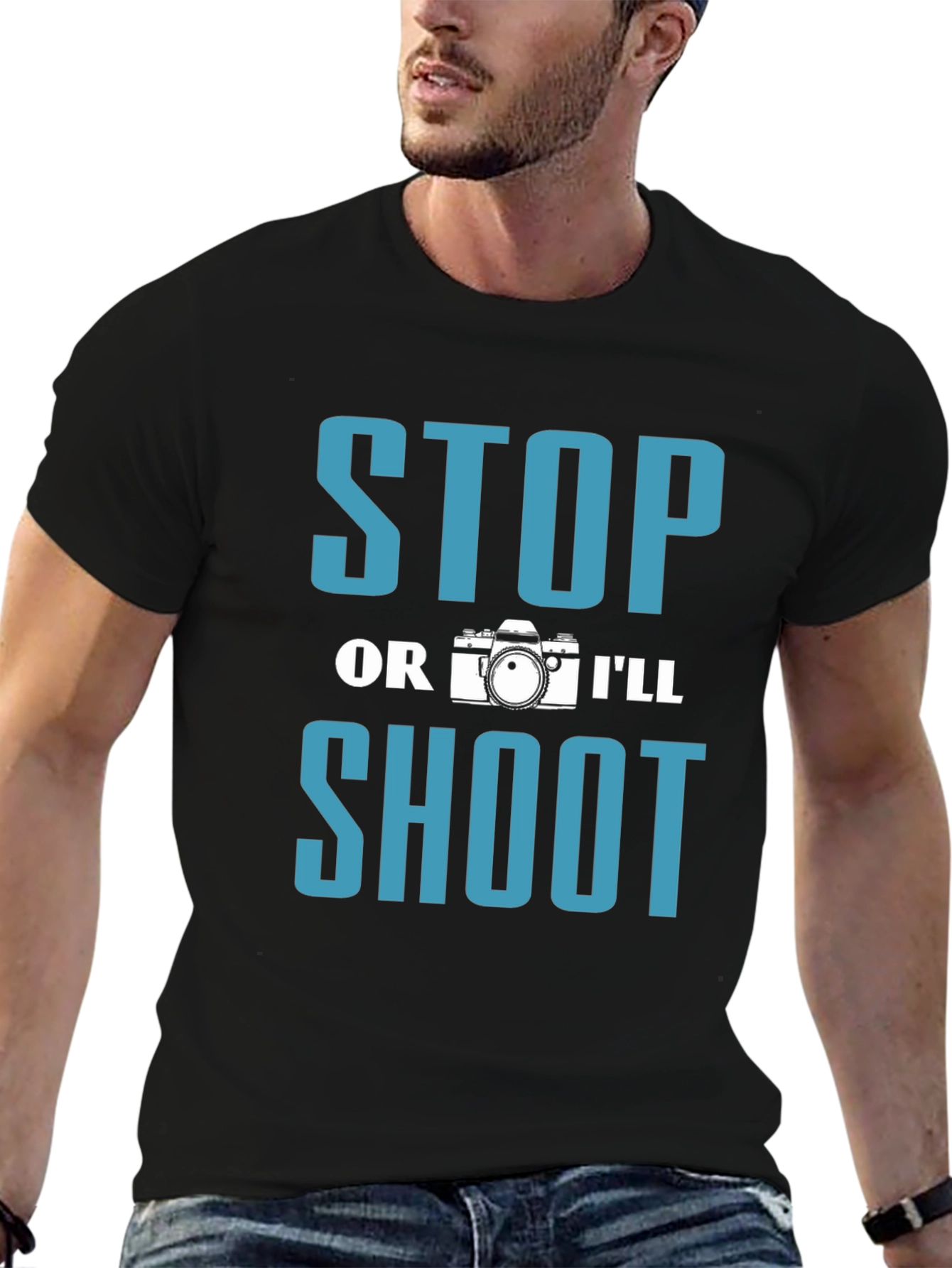 Stop or Ill Shoot Photography T-Shirt