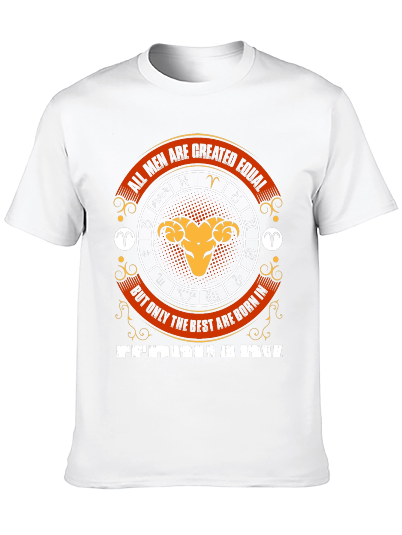 Born in February Zodiac T-Shirt