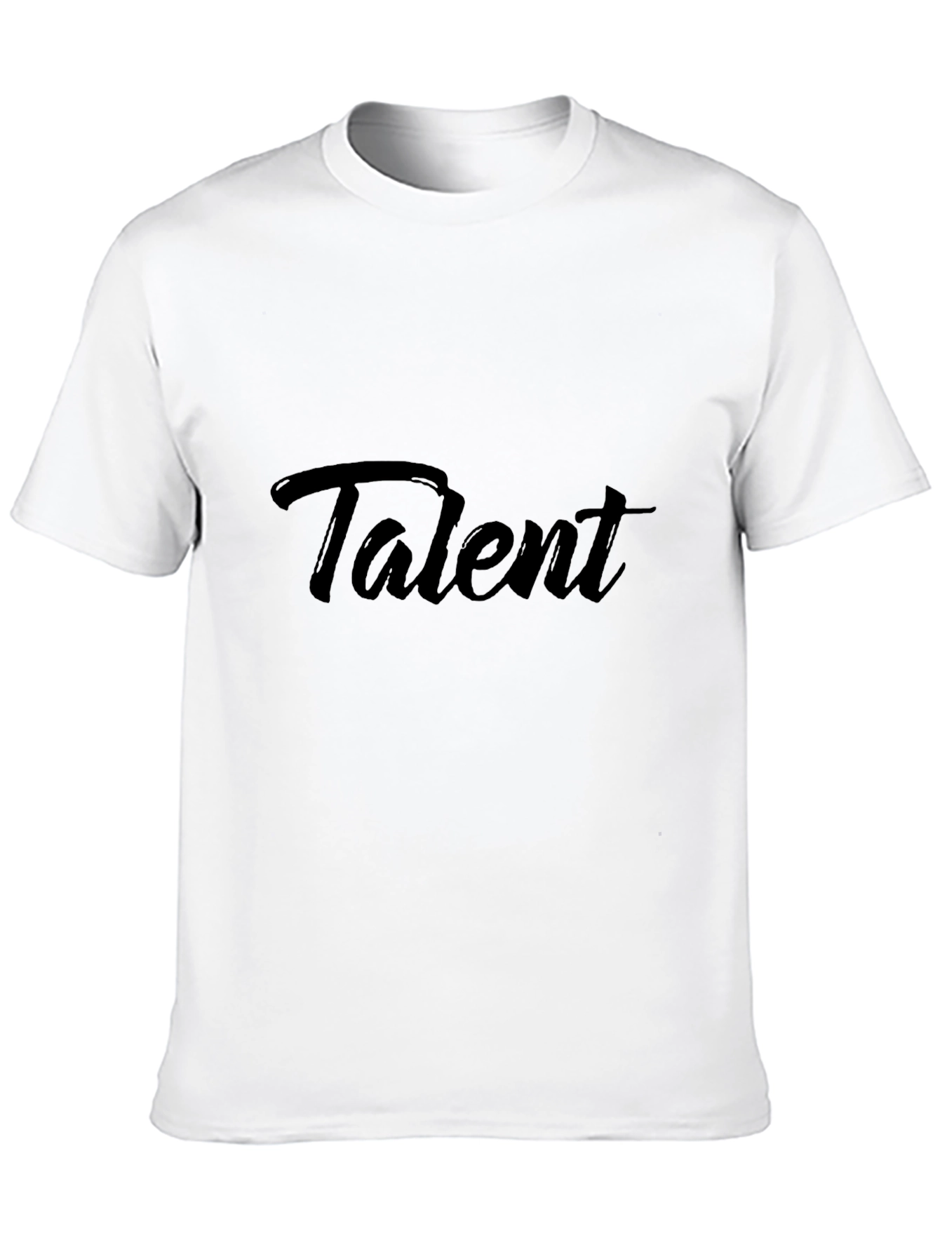 Talent Black T-Shirt - Modern Style