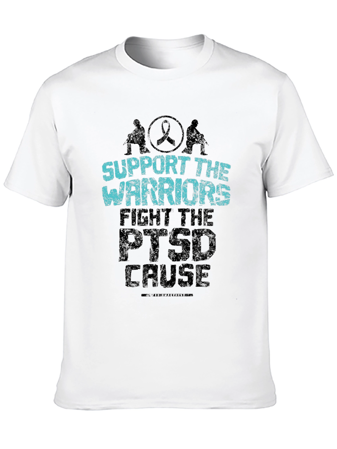 Support Warriors PTSD Awareness Graphic Tee