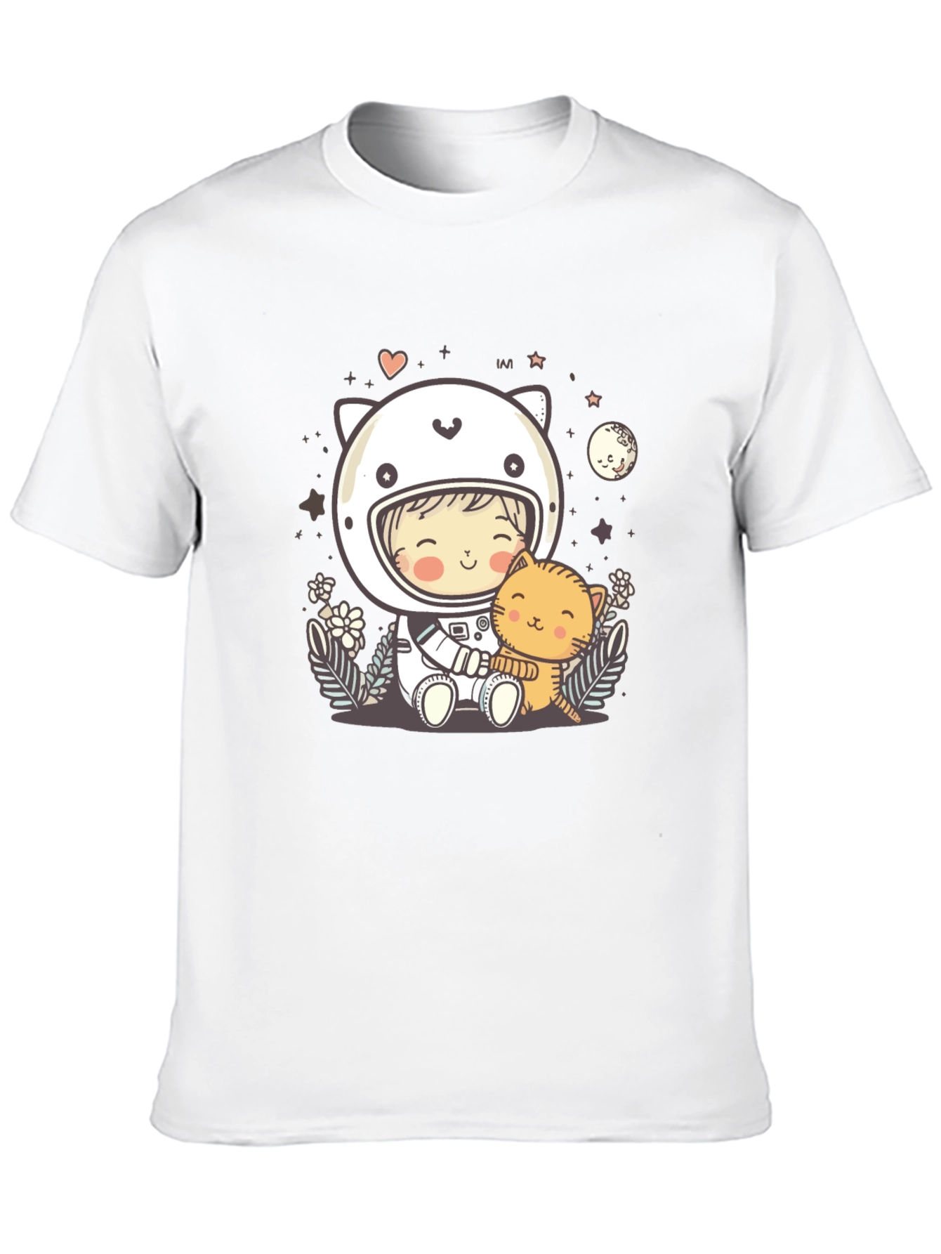 Astronaut Cat Lover T-Shirt