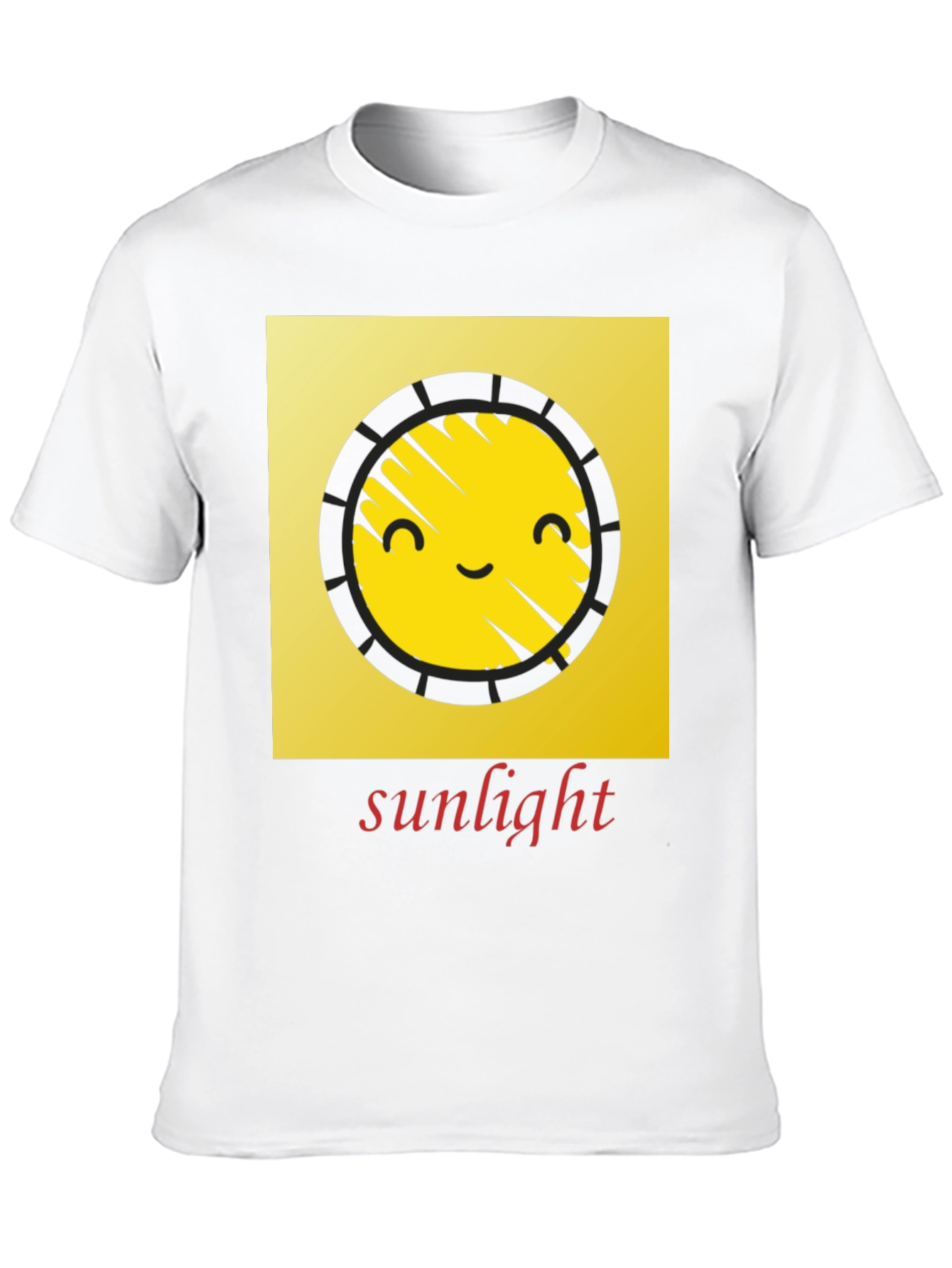 Sunlight Graphic Tee - Happy Sunshine Face