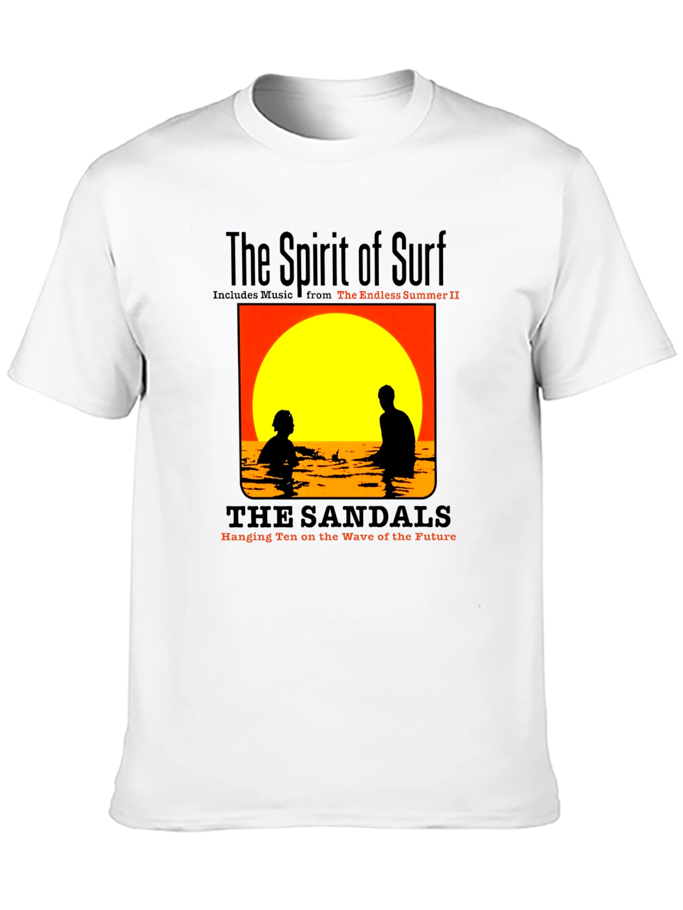 The Spirit of Surf Black T-Shirt