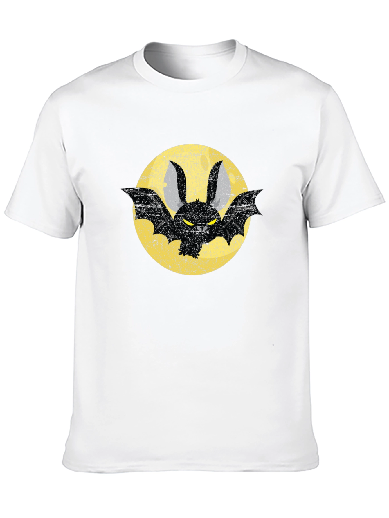 Bat Graphic T-Shirt - Black