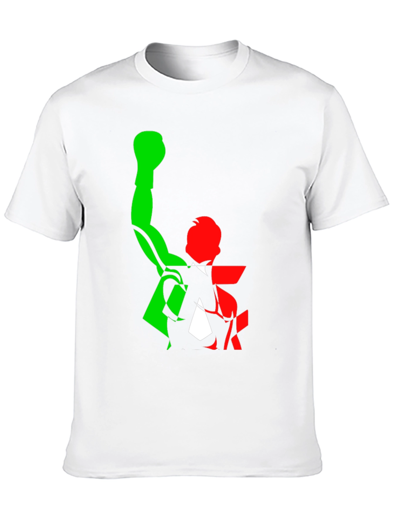 Bold Graphic Tee: Fist & Figure