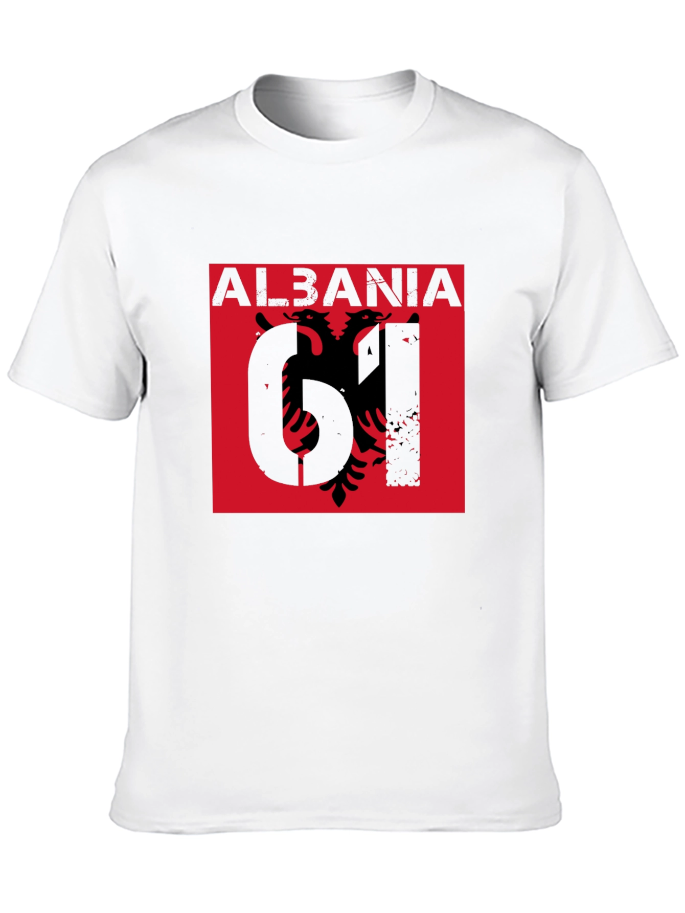 Albania Eagle Graphic Tee - Black
