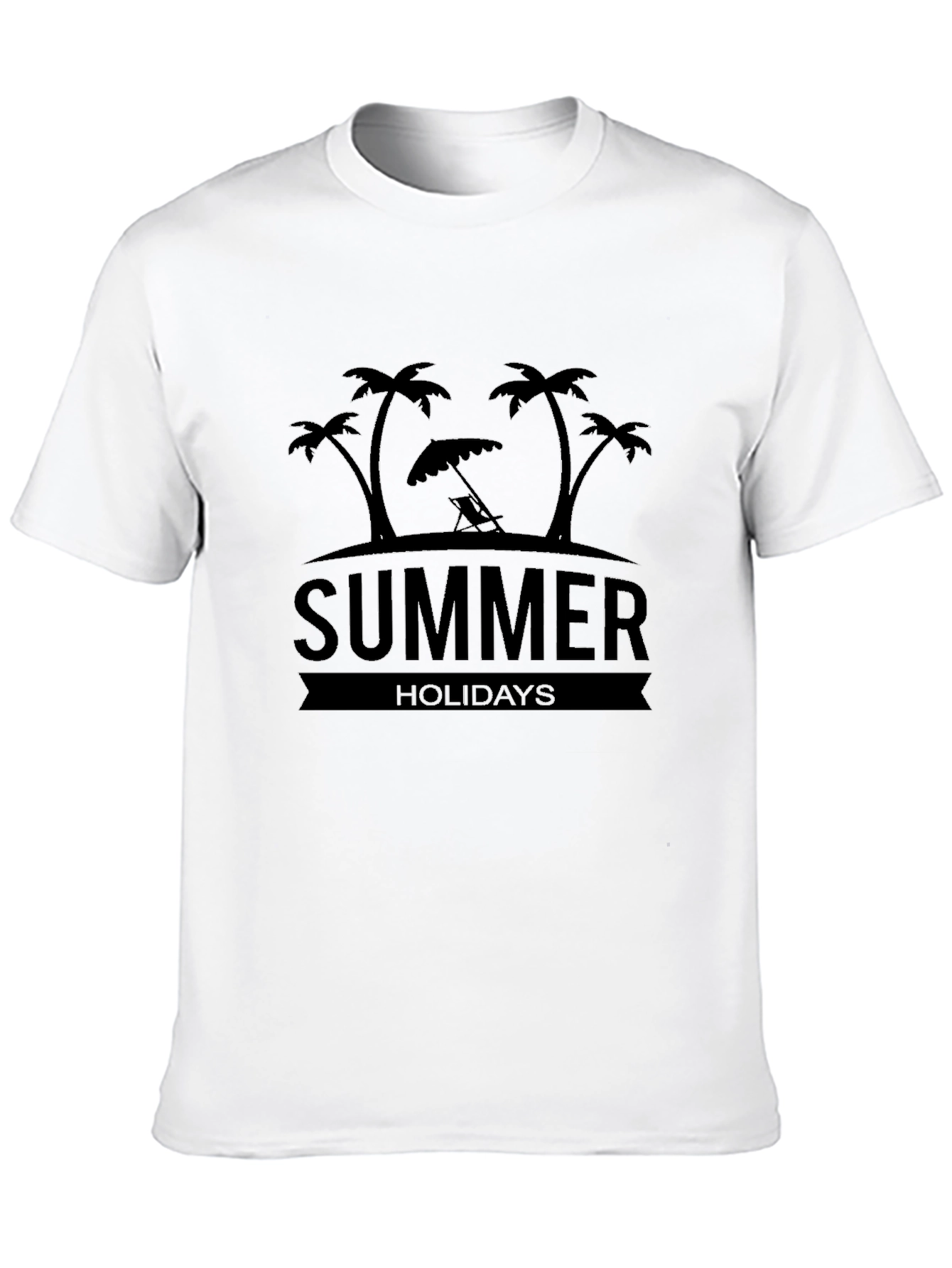 Summer Holiday Palm Tee - Mens Short Sleeve