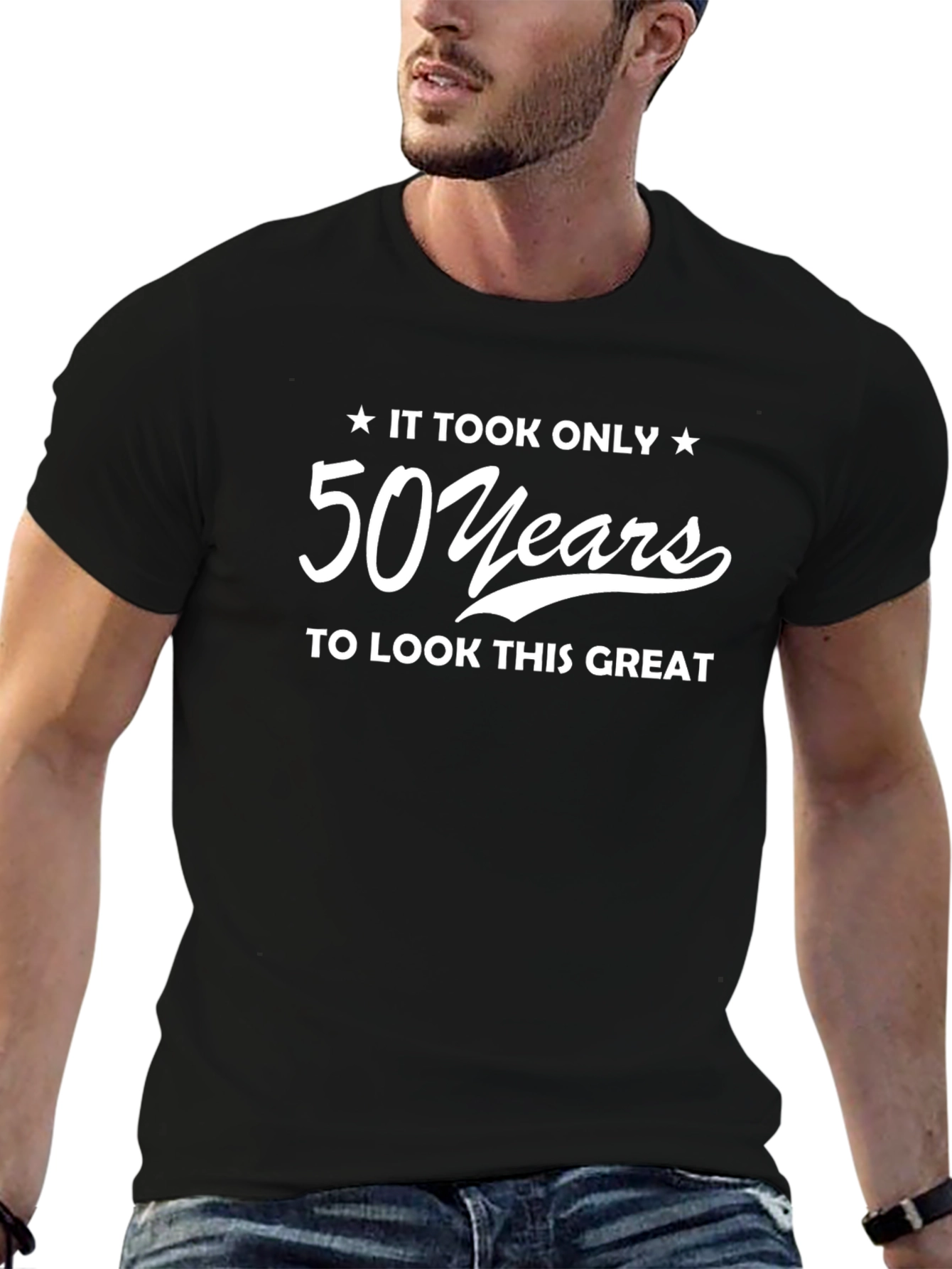 50 Years Looks Great T-Shirt Birthday Gift