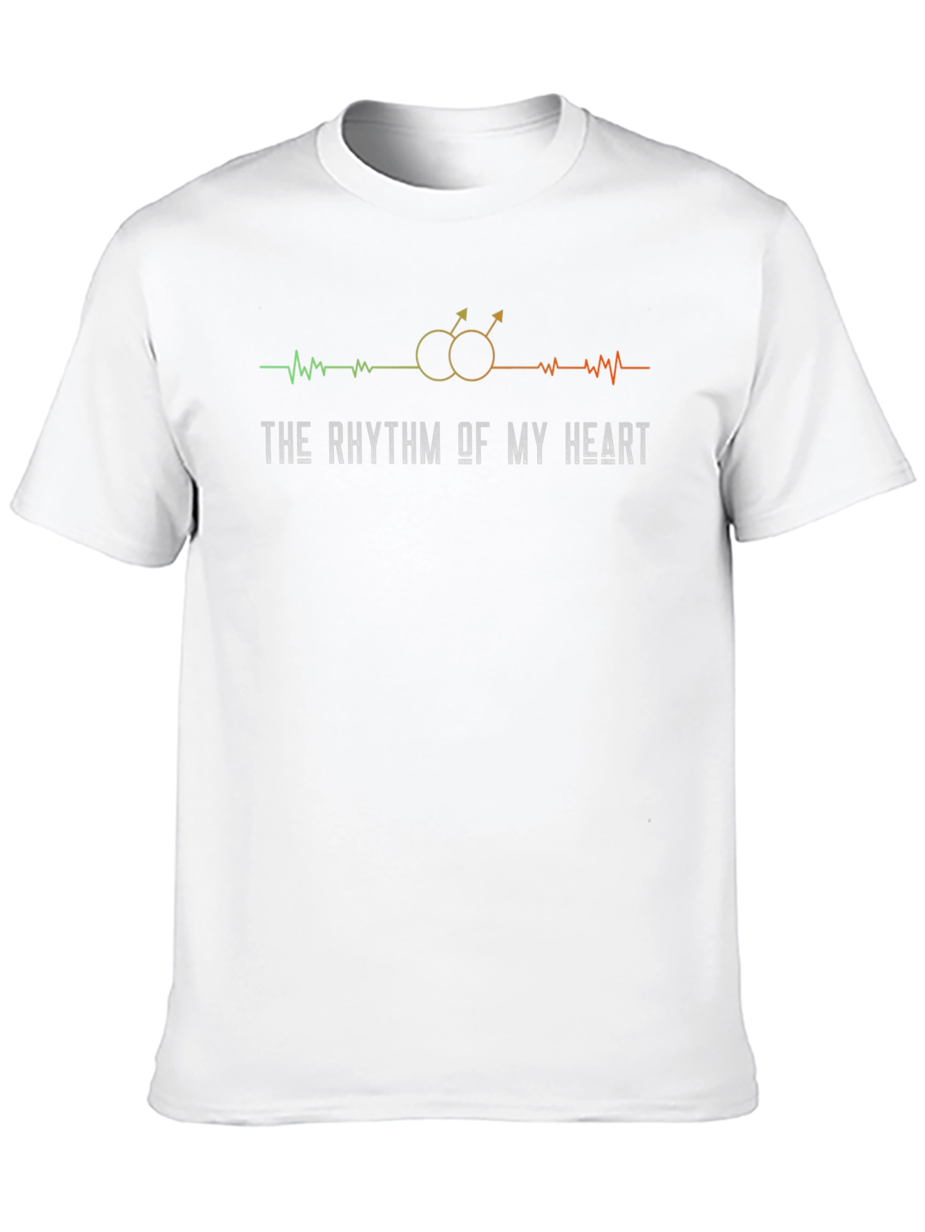 The Rhythm of My Heart T-Shirt Gay Pride Tee