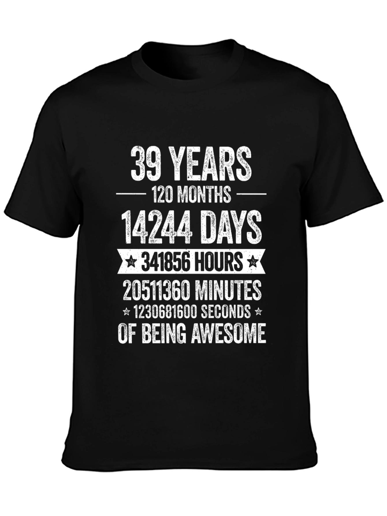 39 Years Of Being Awesome T-Shirt