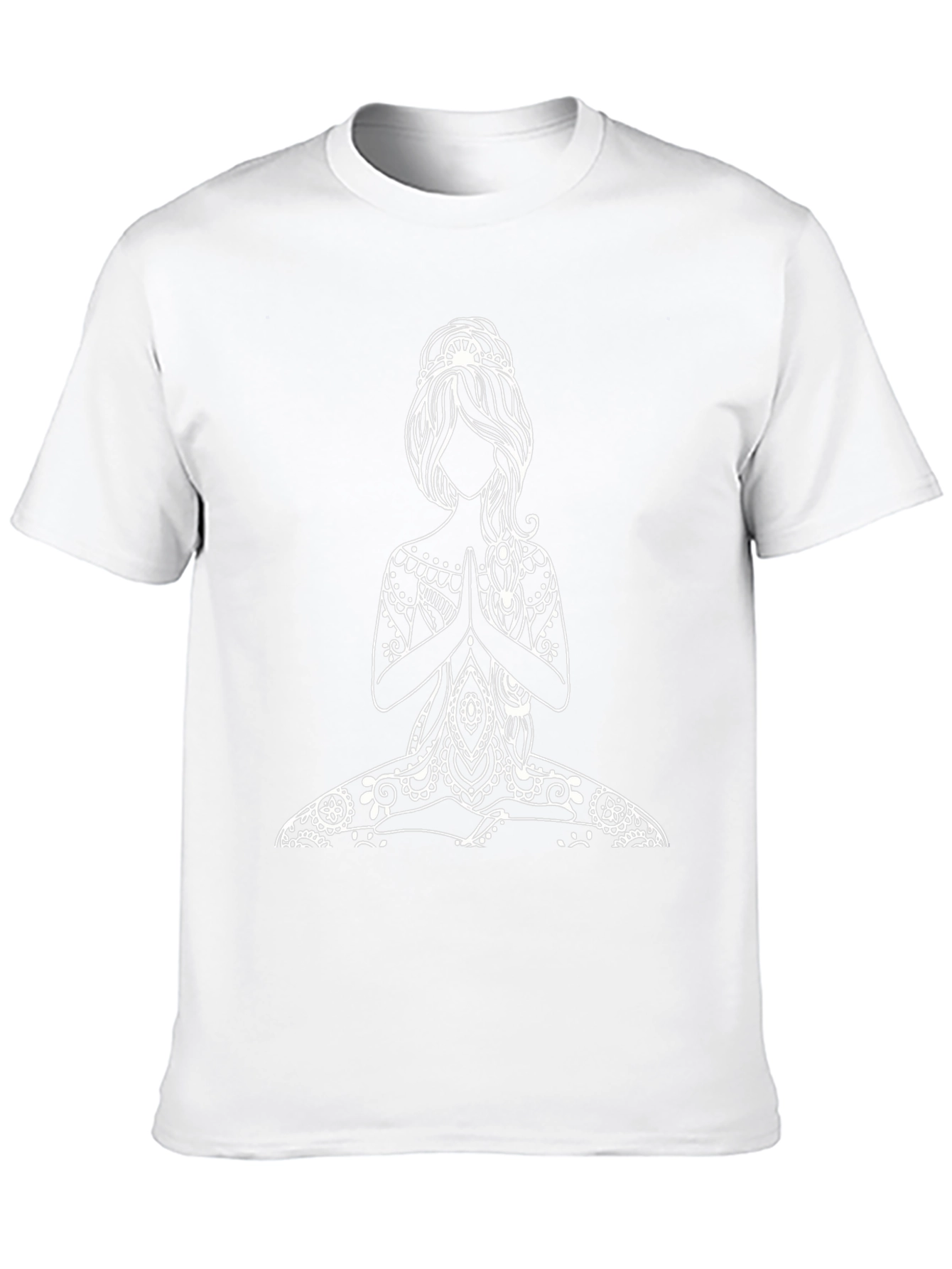 Yoga Girl Graphic Tee - Black