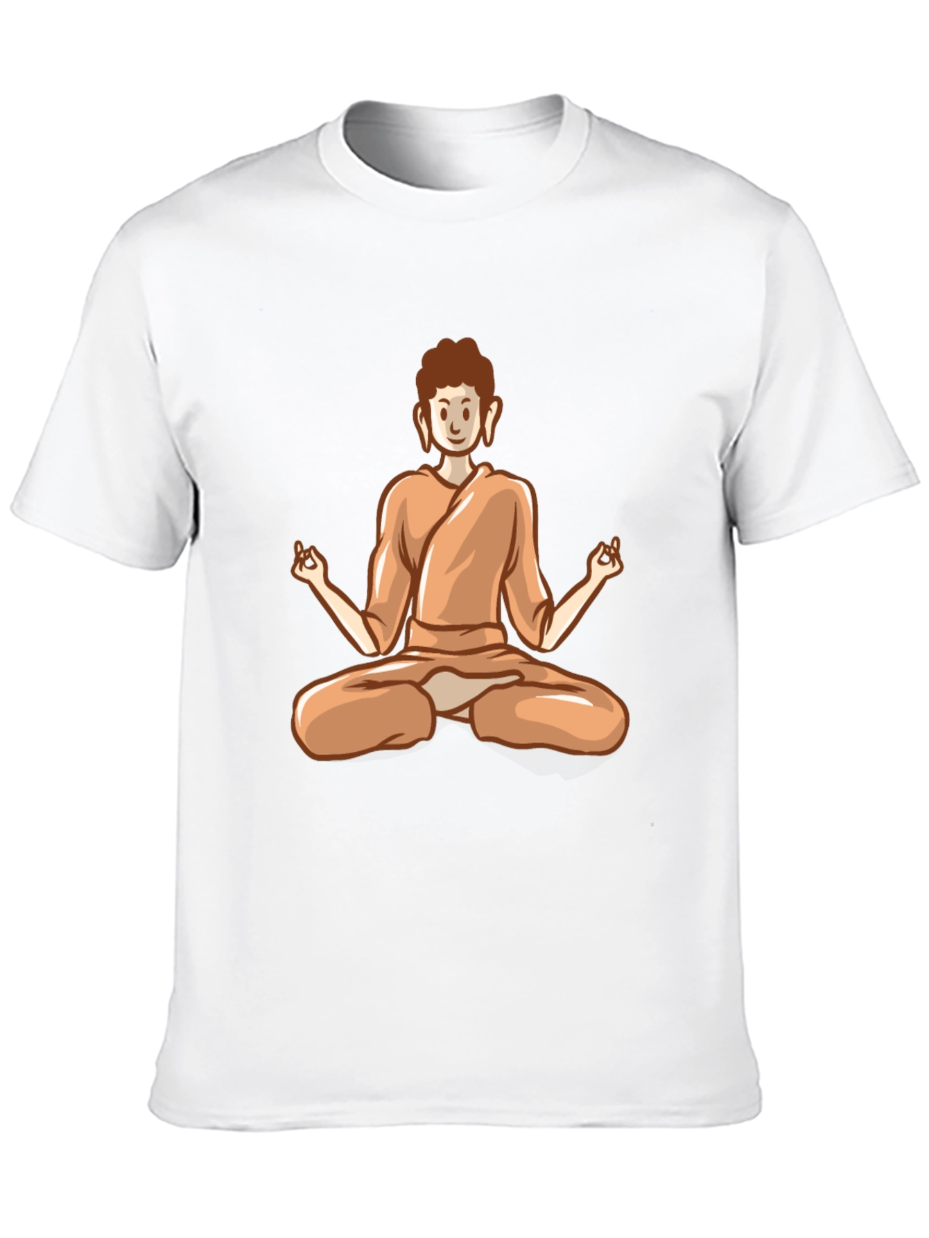 Buddha Meditation Graphic T-Shirt - Spiritual Zen Style