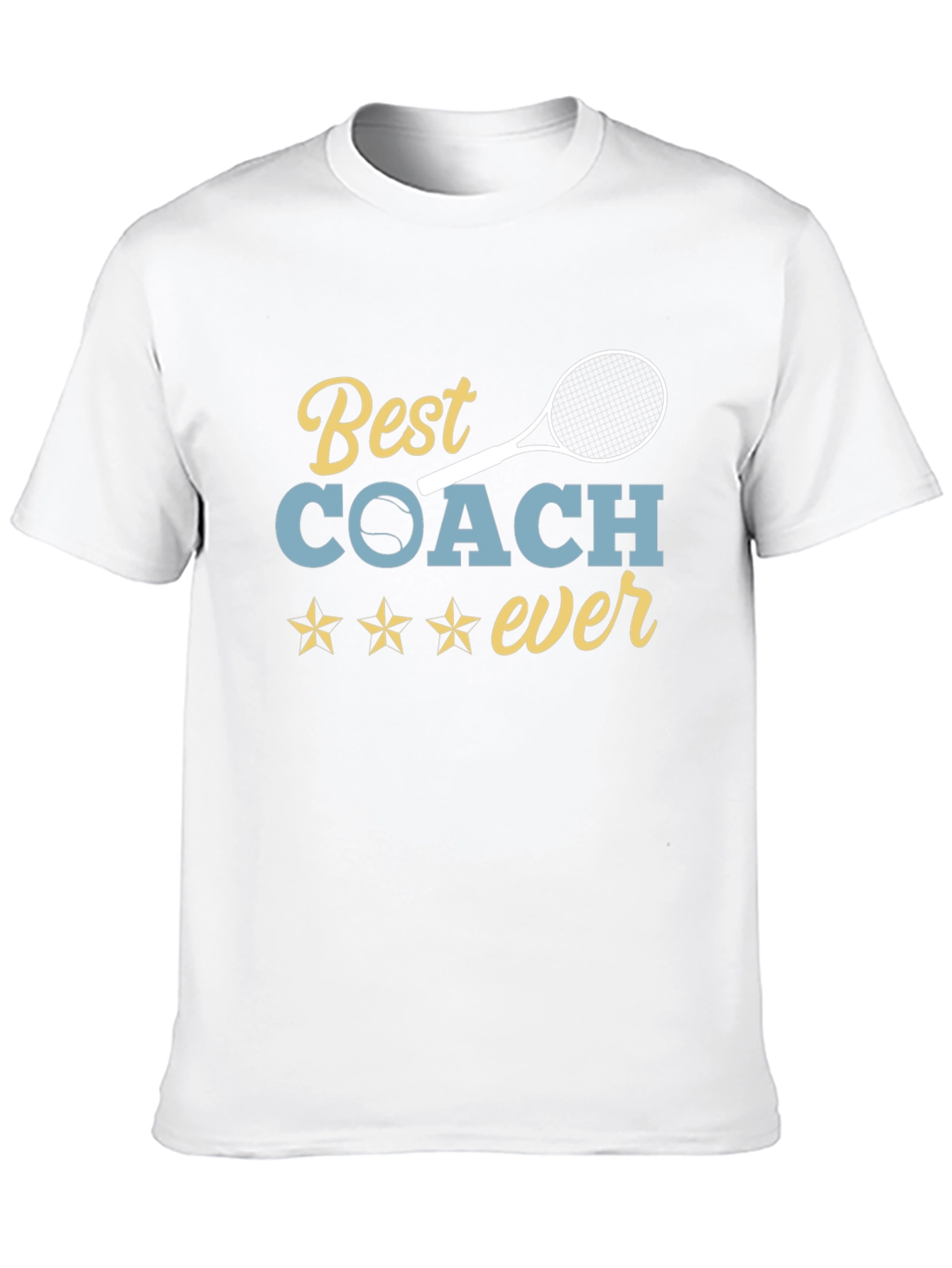 Best Coach Ever Tennis T-Shirt