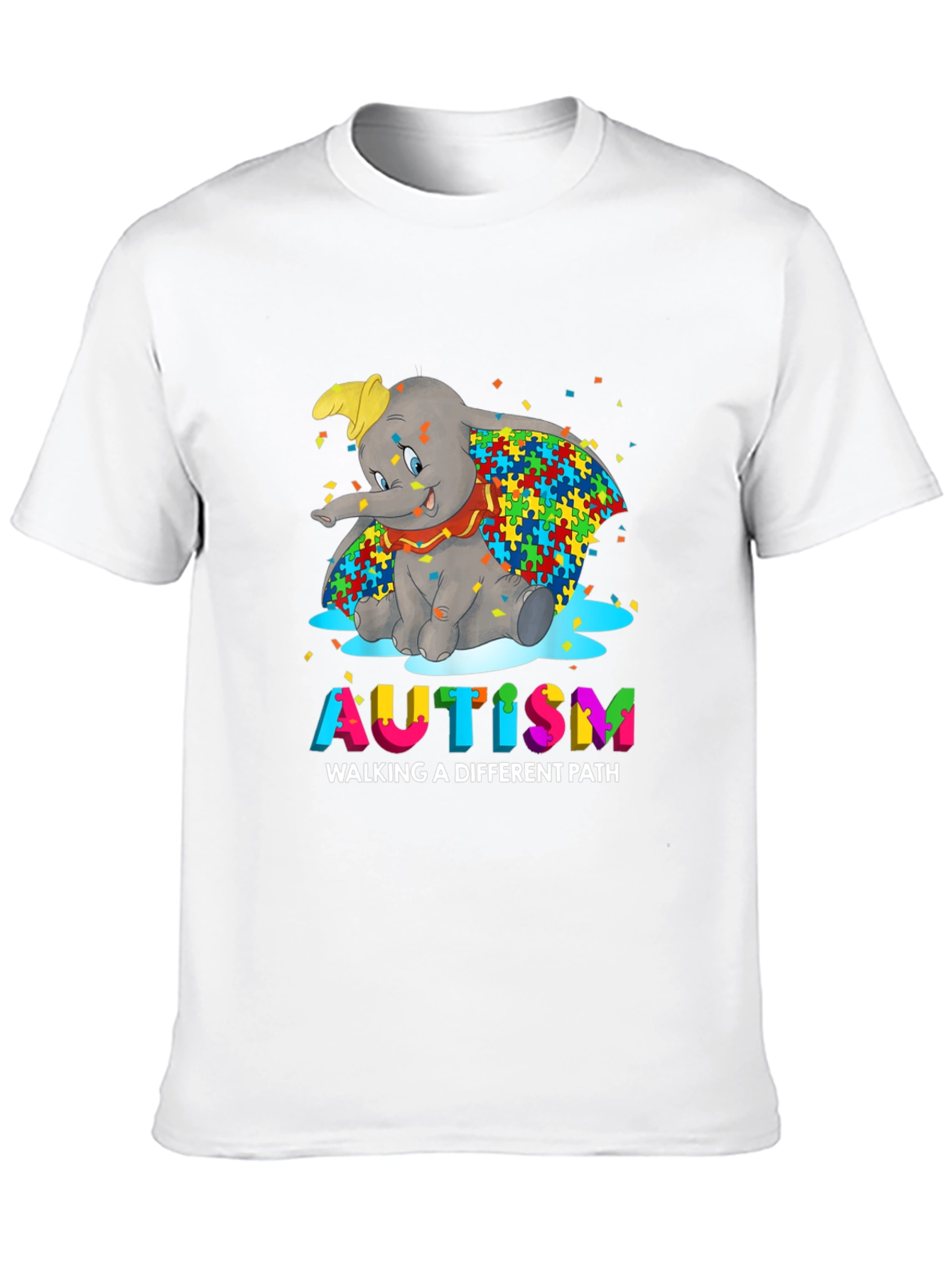 Autism Awareness Dumbo T-Shirt