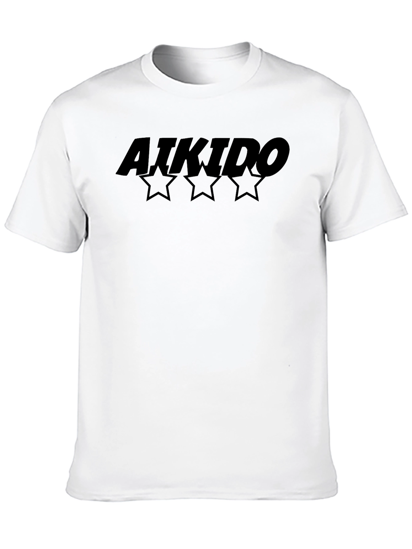 Aikido Star Graphic T-Shirt - Martial Arts Tee