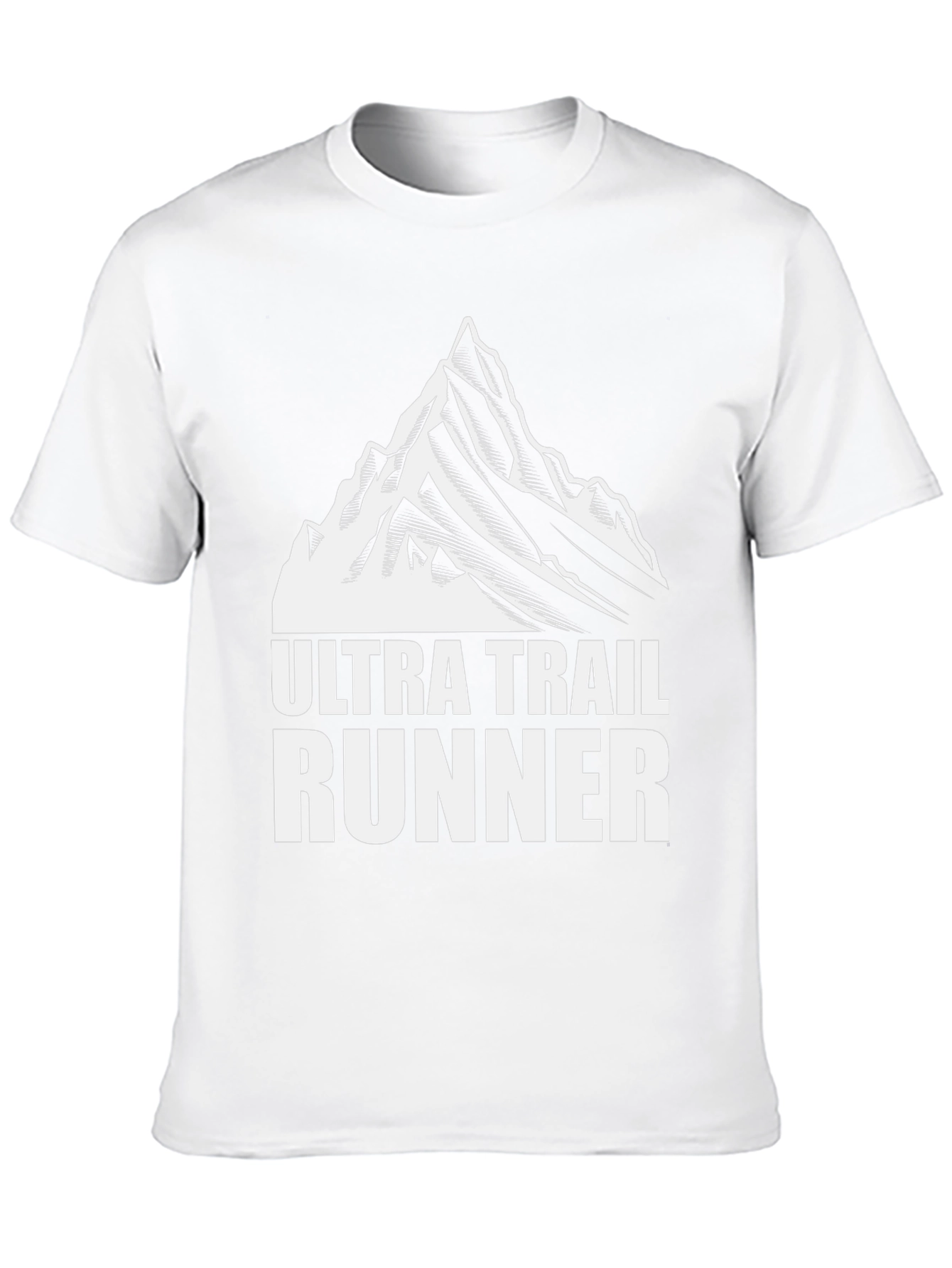Ultra Trail Runner Graphic T-Shirt - Black