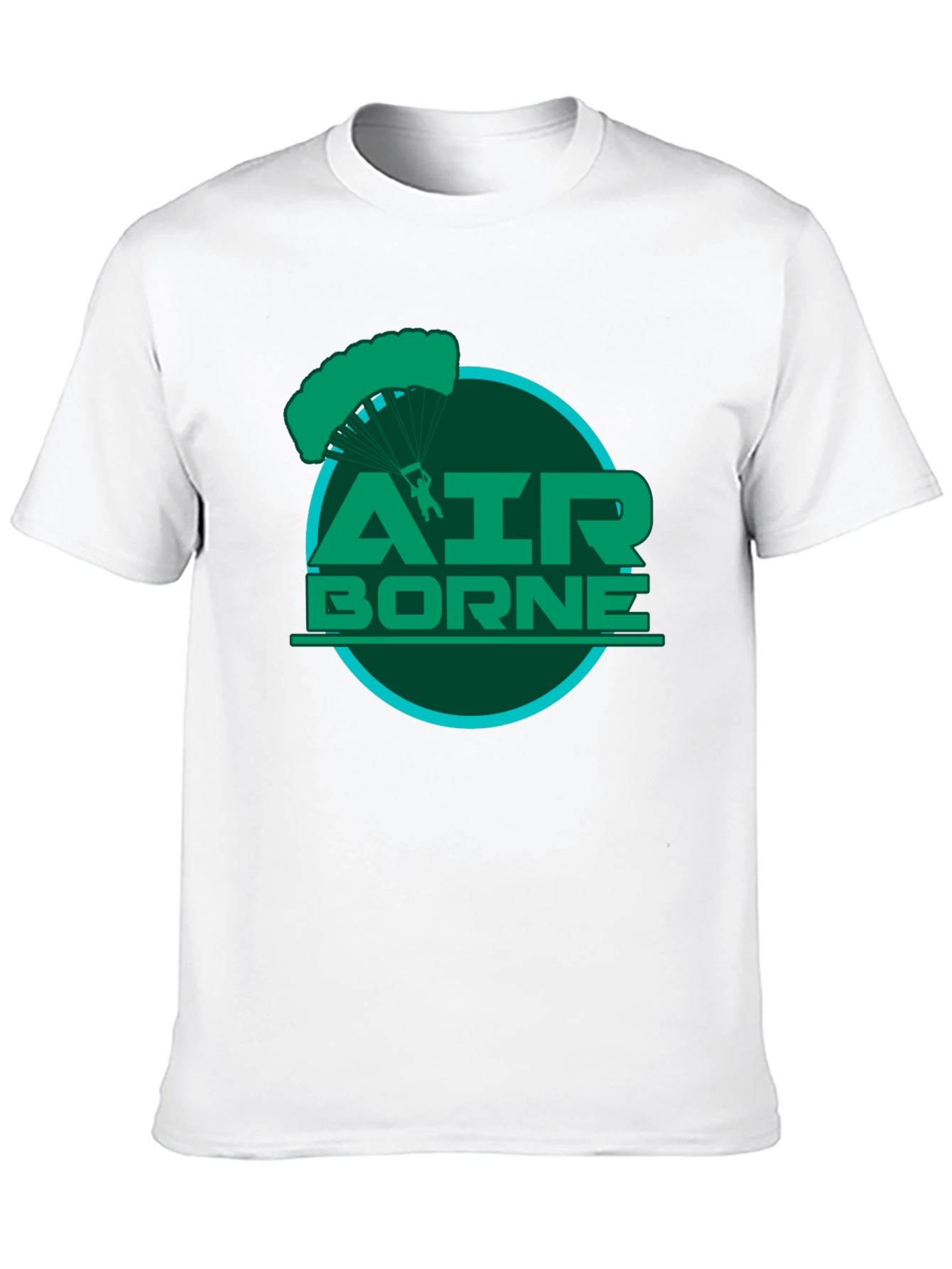 Airborne Parachute Graphic T-Shirt