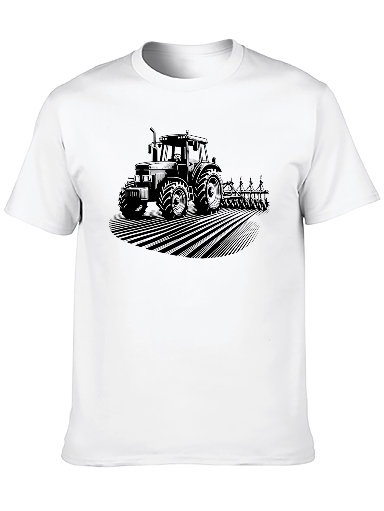 Tractor Graphic Tee - Farm Life Shirt