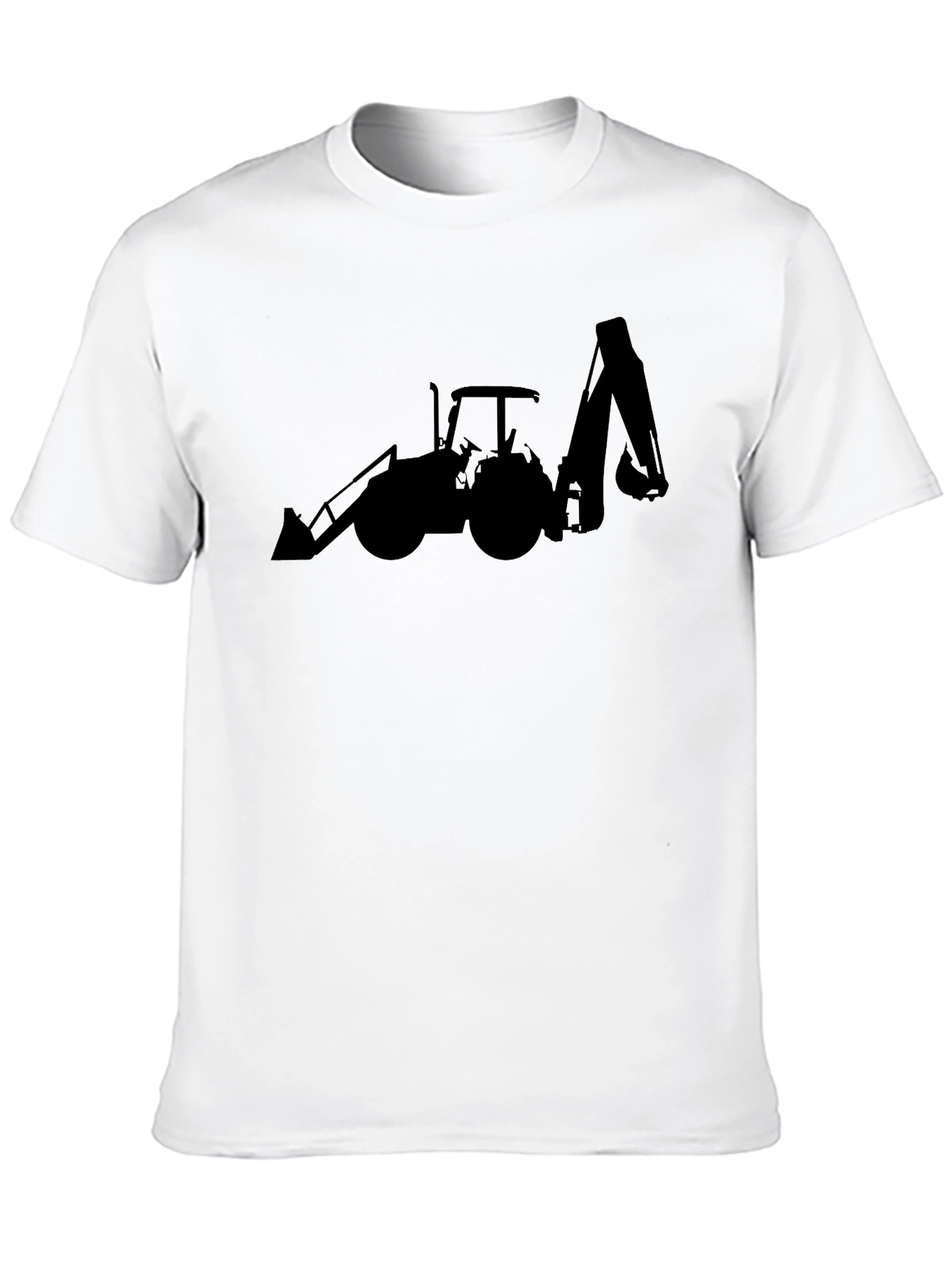 Tractor Silhouette Graphic T-Shirt