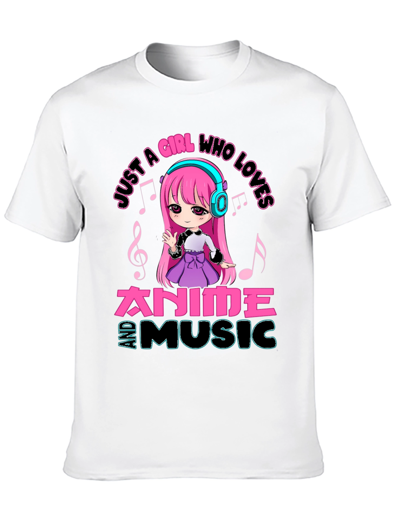 Anime and Music Lover T-Shirt
