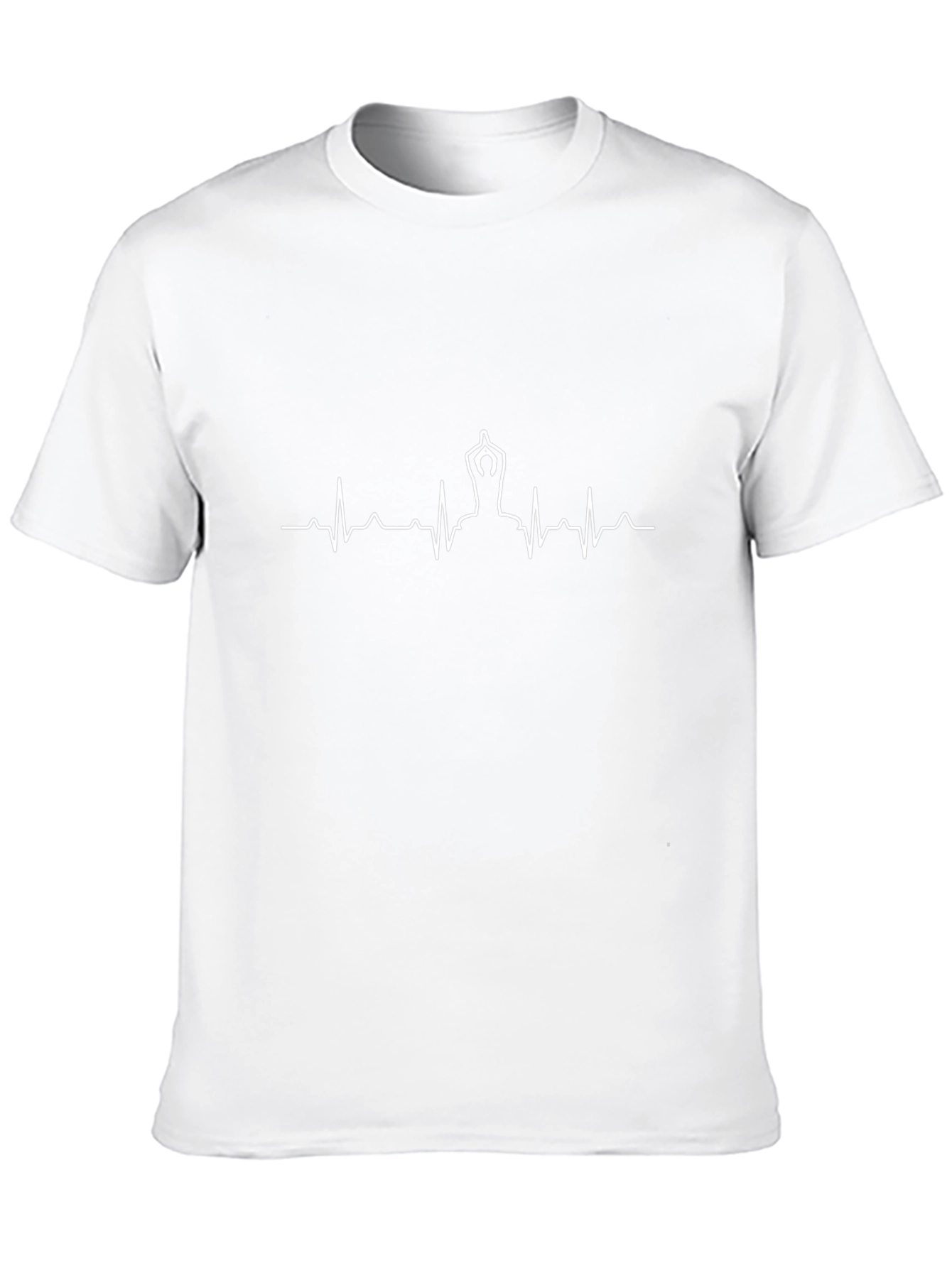Yoga Heartbeat T-Shirt - Meditate in Style
