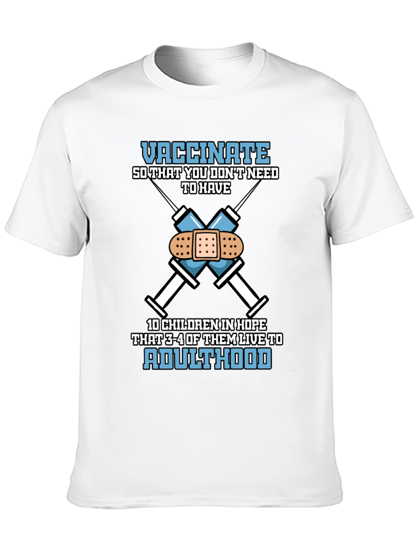 Vaccinate T-Shirt: Protect Future Generations