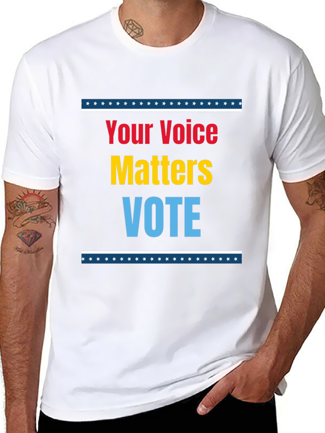 Your Voice Matters Vote T-Shirt
