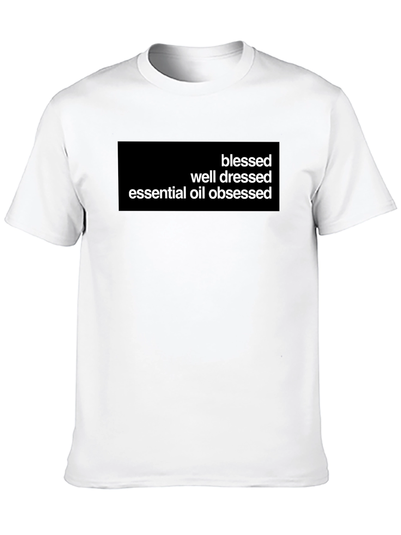 Blessed Essential Oil Obsessed Black T-Shirt