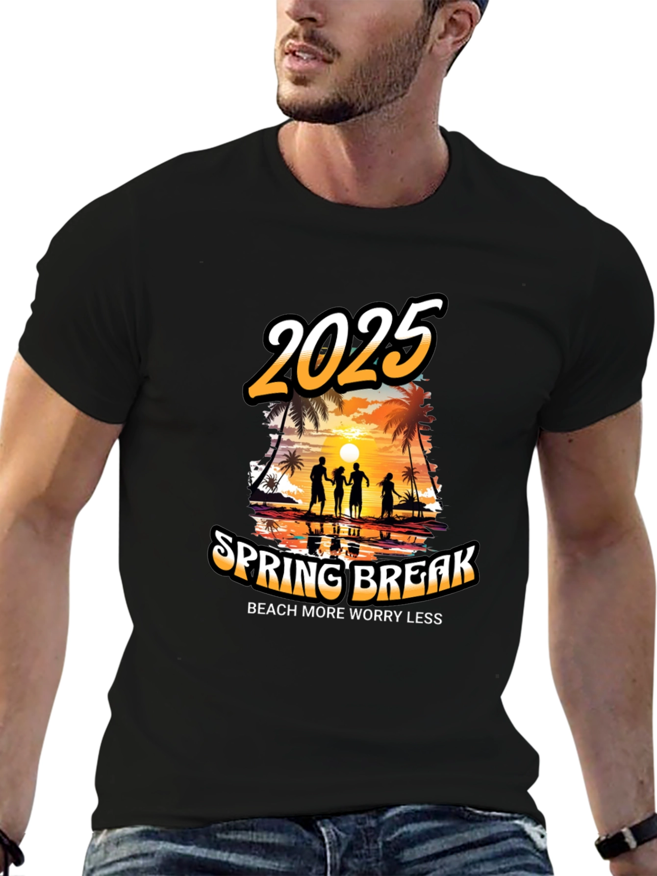 2025 Spring Break Beach T-Shirt