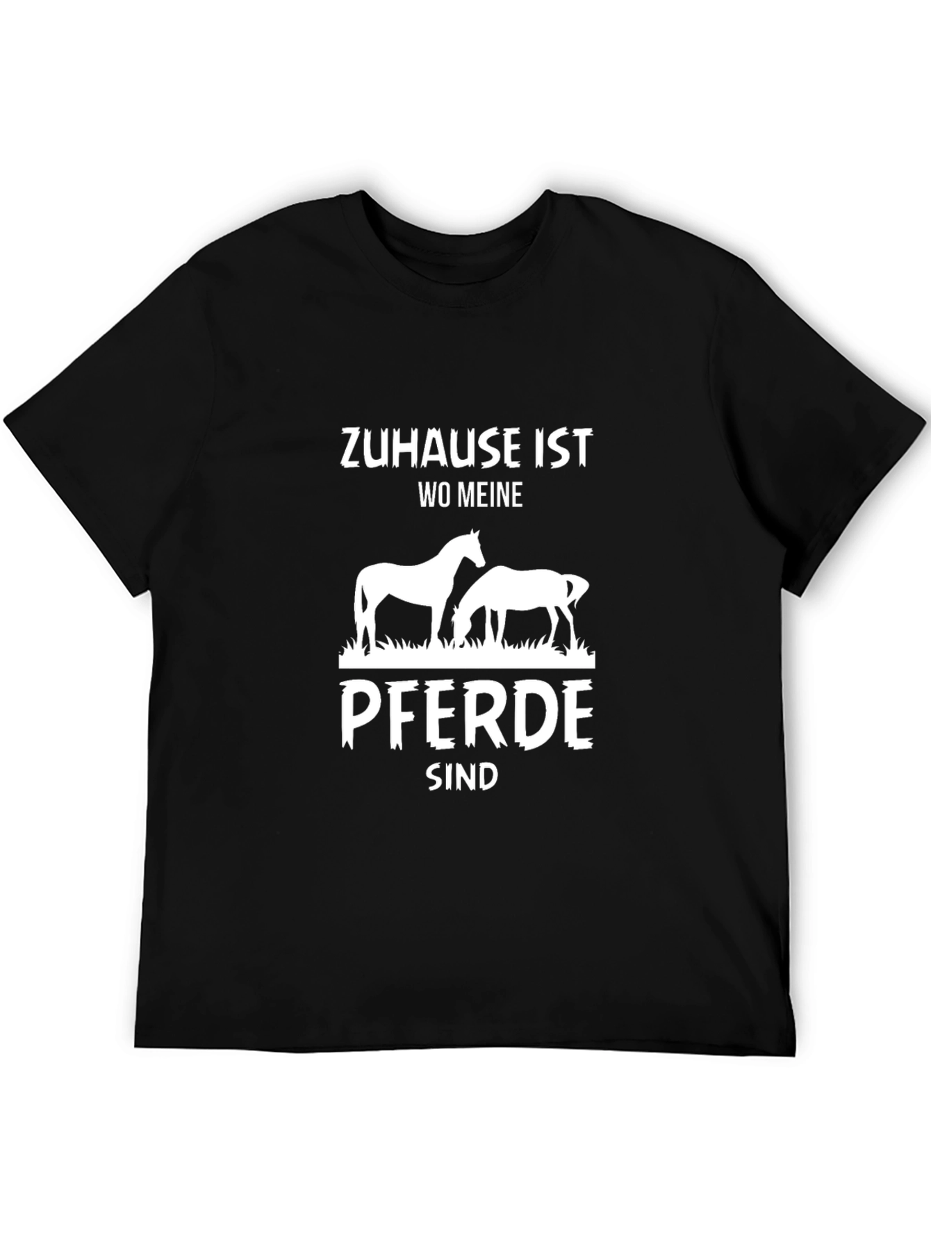 Zuhause Ist Wo Meine Pferde Sind T-Shirt