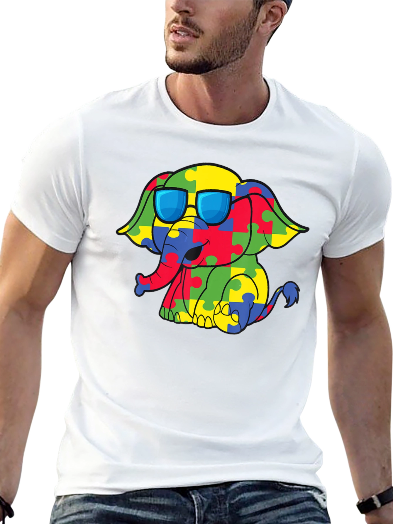 Autism Awareness Elephant T-Shirt