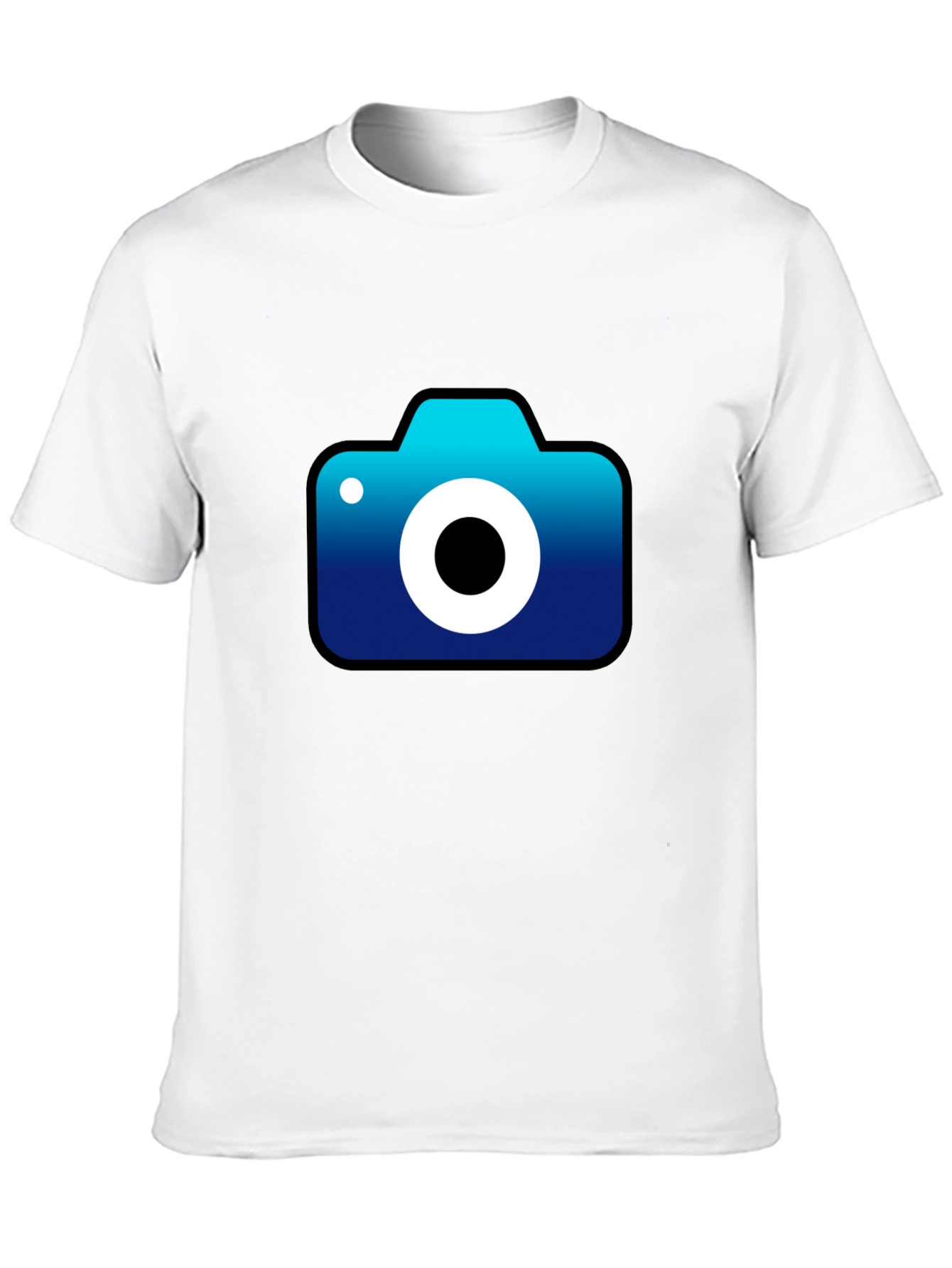 Camera Graphic Black T-Shirt