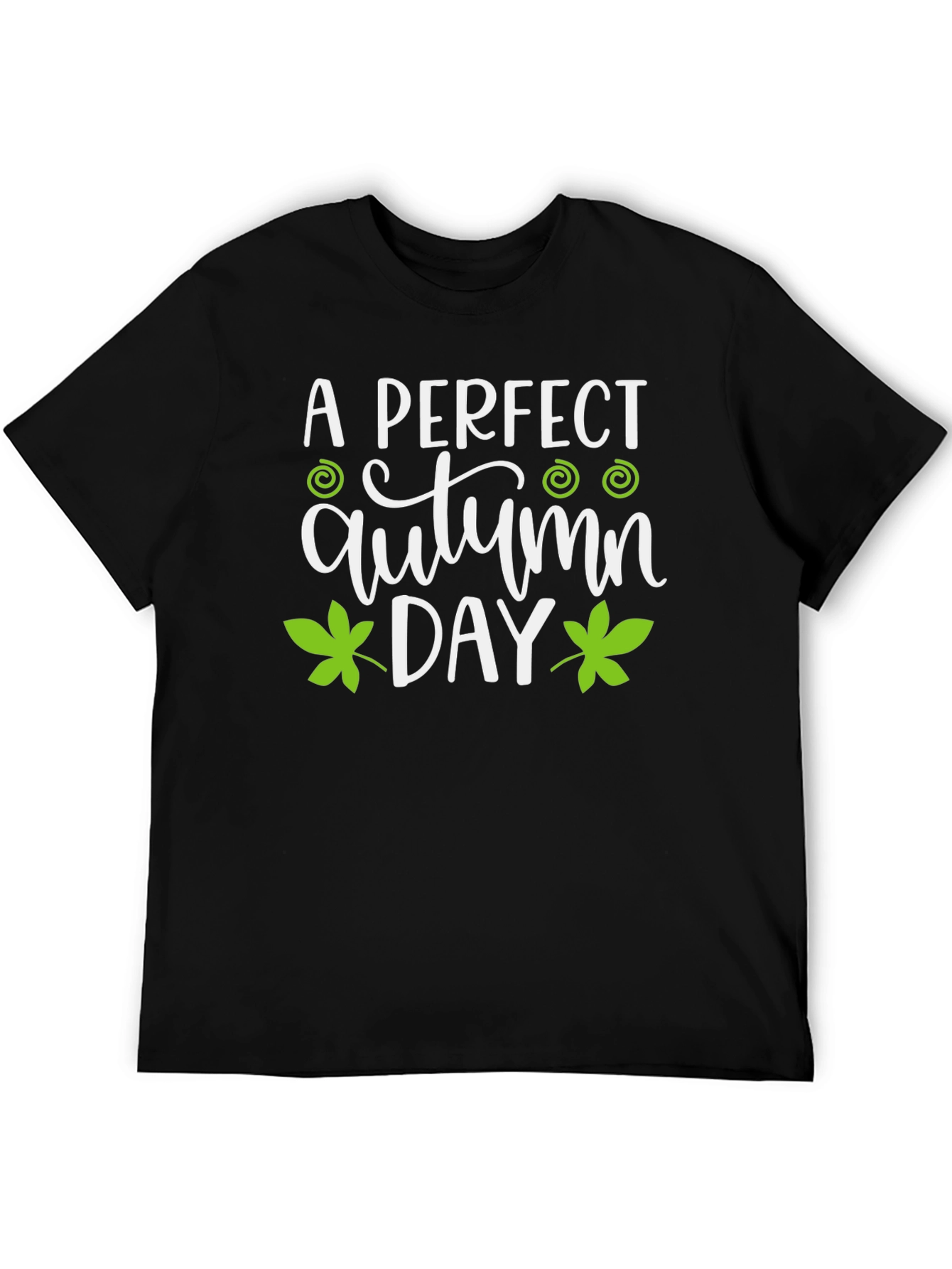 A Perfect Autumn Day Black T-Shirt