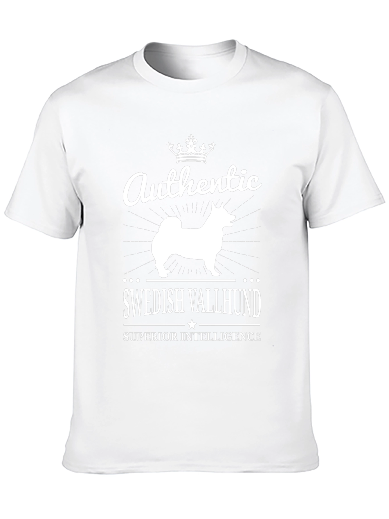 Authentic Swedish Vallhund T-Shirt - Superior Intelligence
