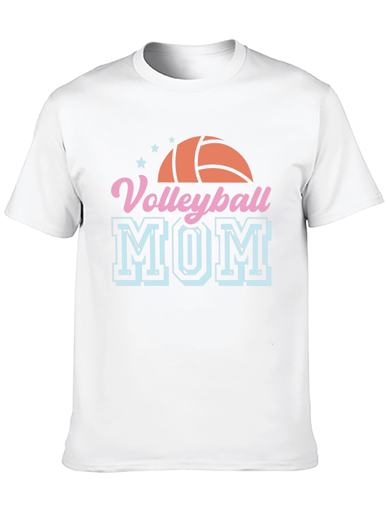 Volleyball Mom T-Shirt - Sports Fan Apparel