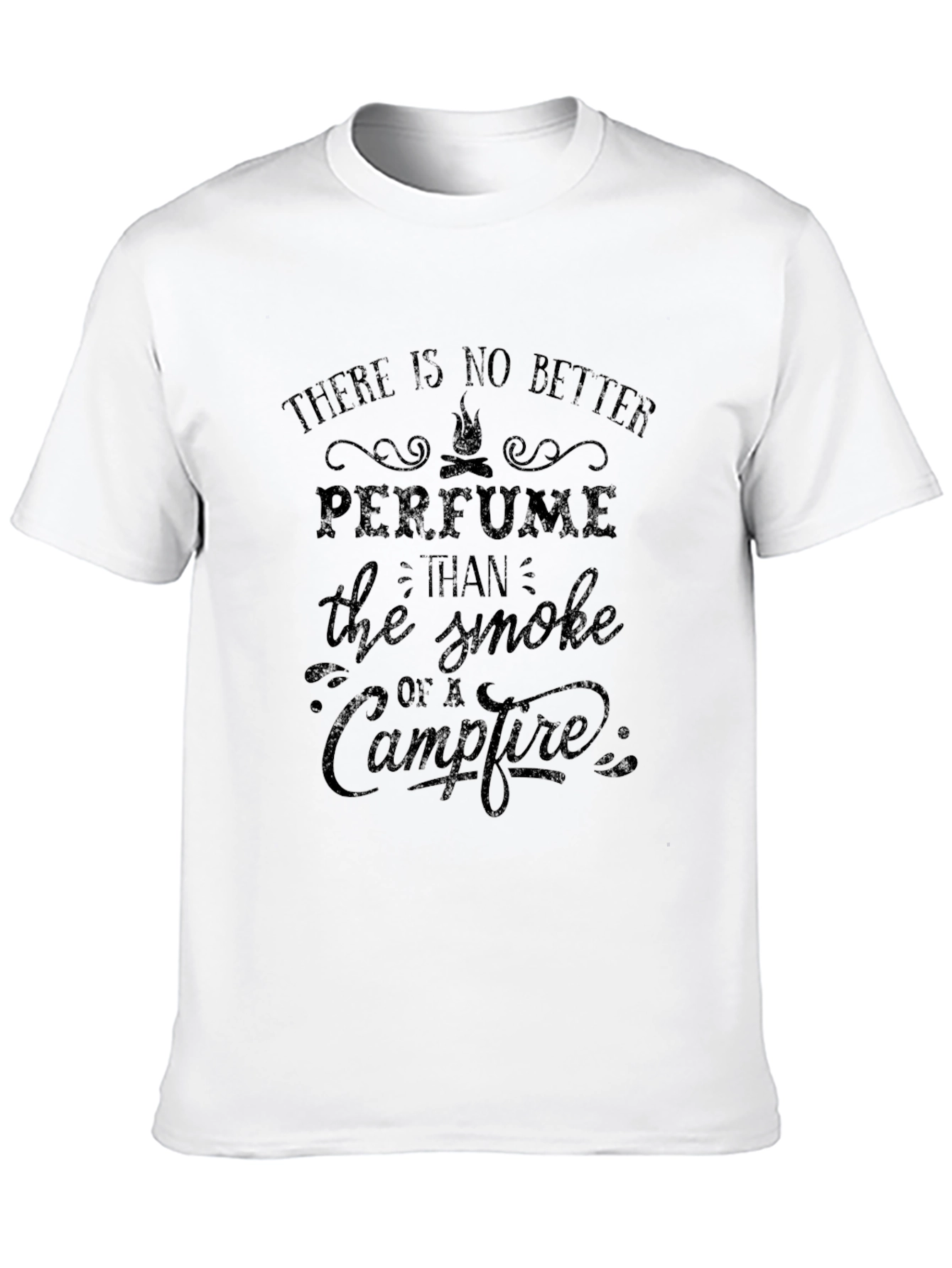 Campfire Smoke Perfume T-Shirt - Camping Tee