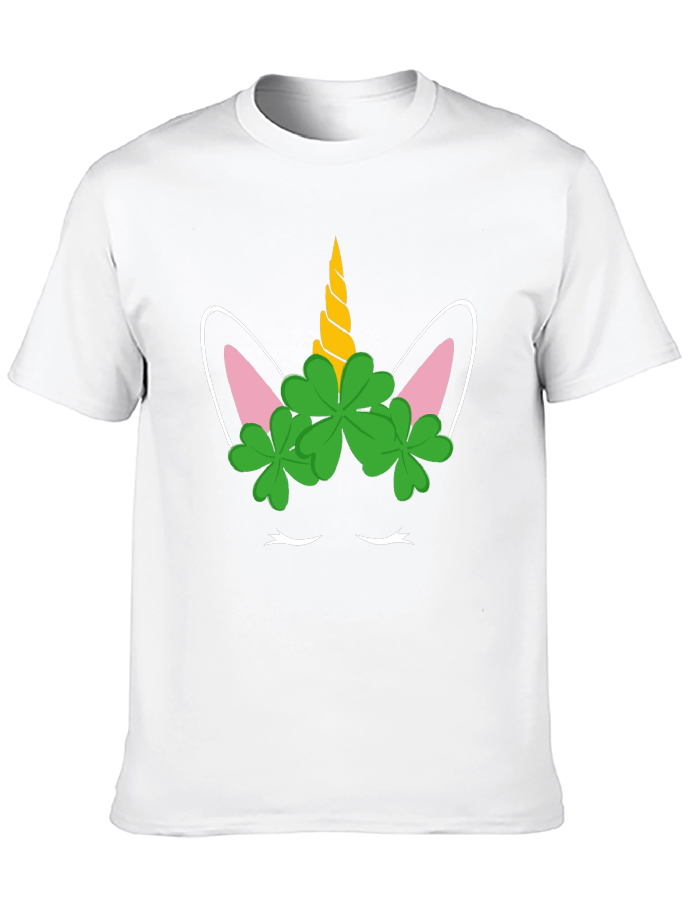 Unicorn Clover St. Patricks Day T-Shirt