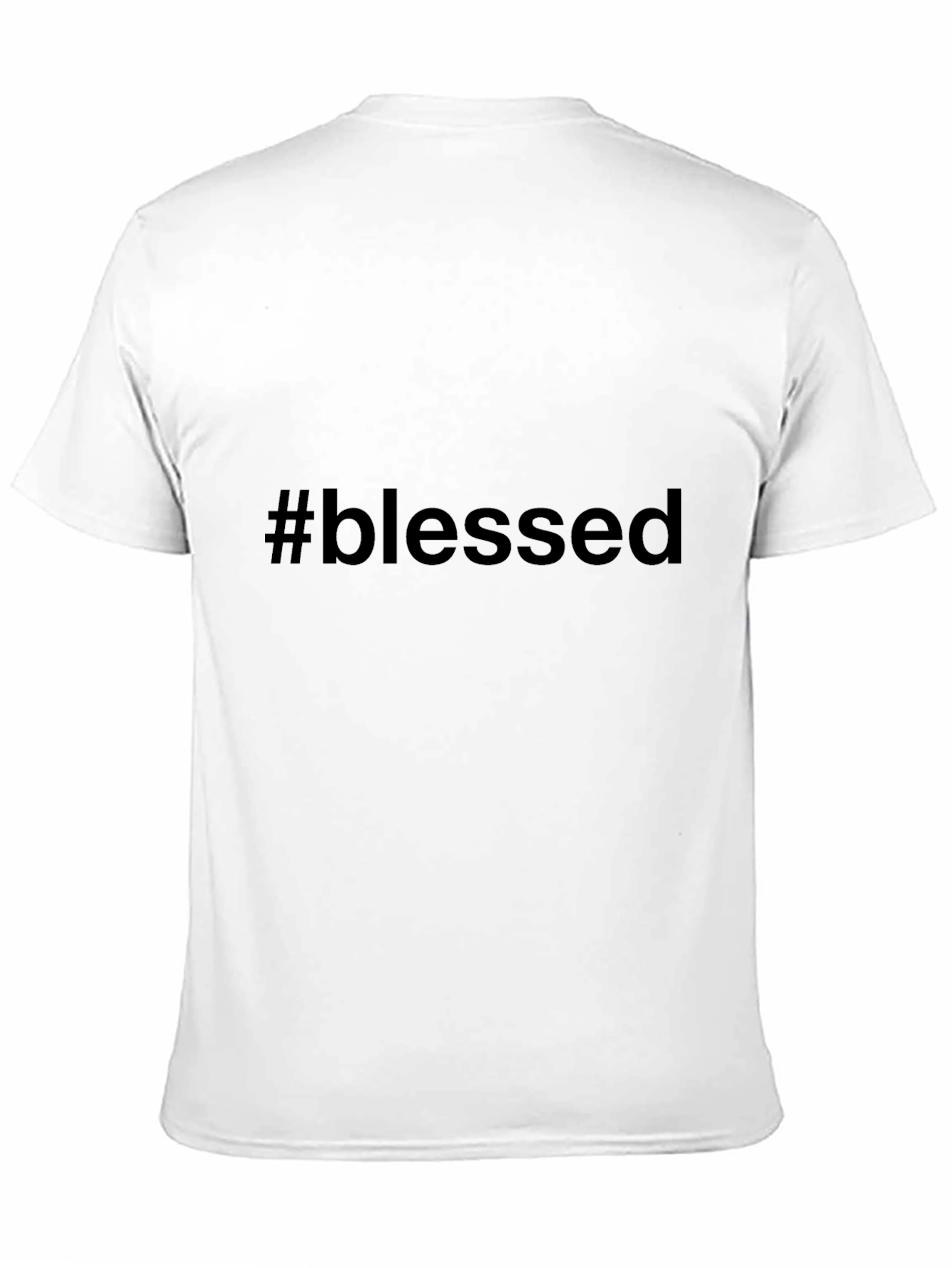 #blessed Black T-Shirt - Stylish & Comfortable