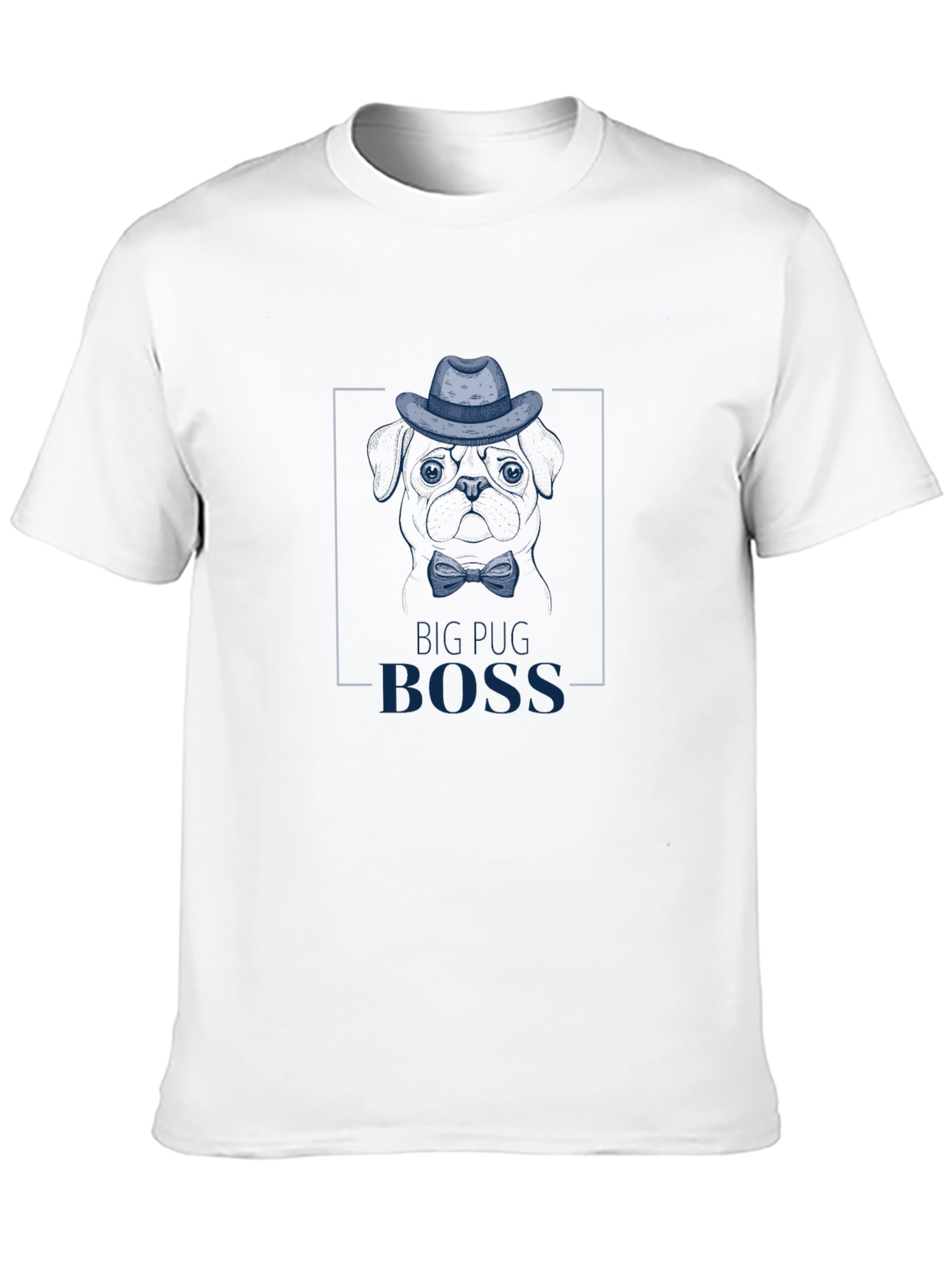 Big Pug Boss Graphic T-Shirt