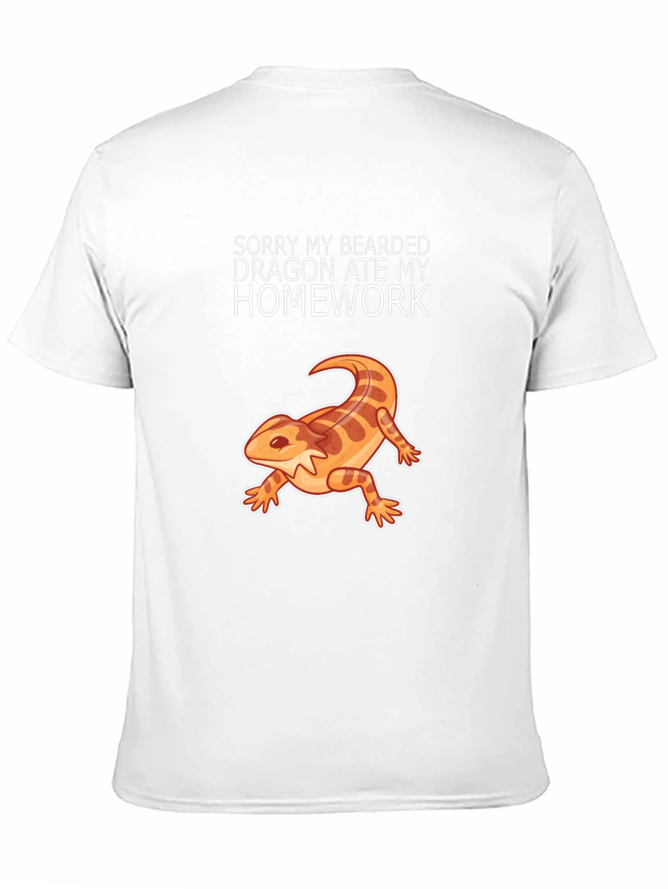 Bearded Dragon Ate My Homework Funny T-Shirt