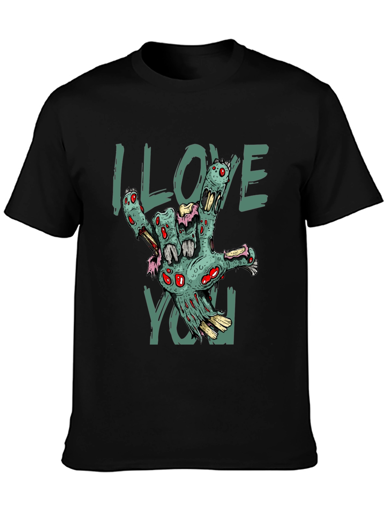 Zombie Hand I Love You T-Shirt
