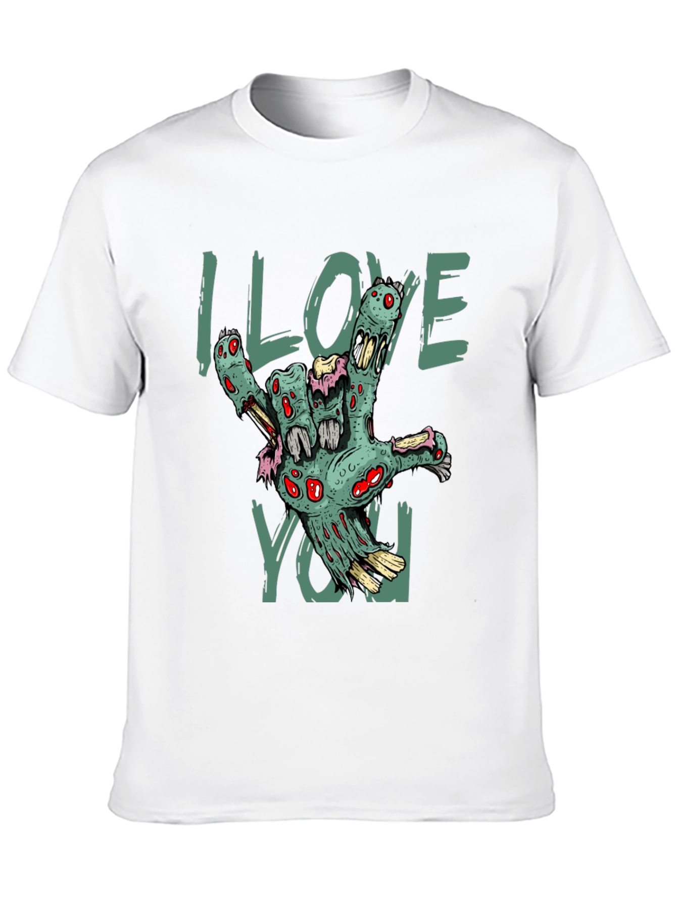 Zombie Hand I Love You T-Shirt