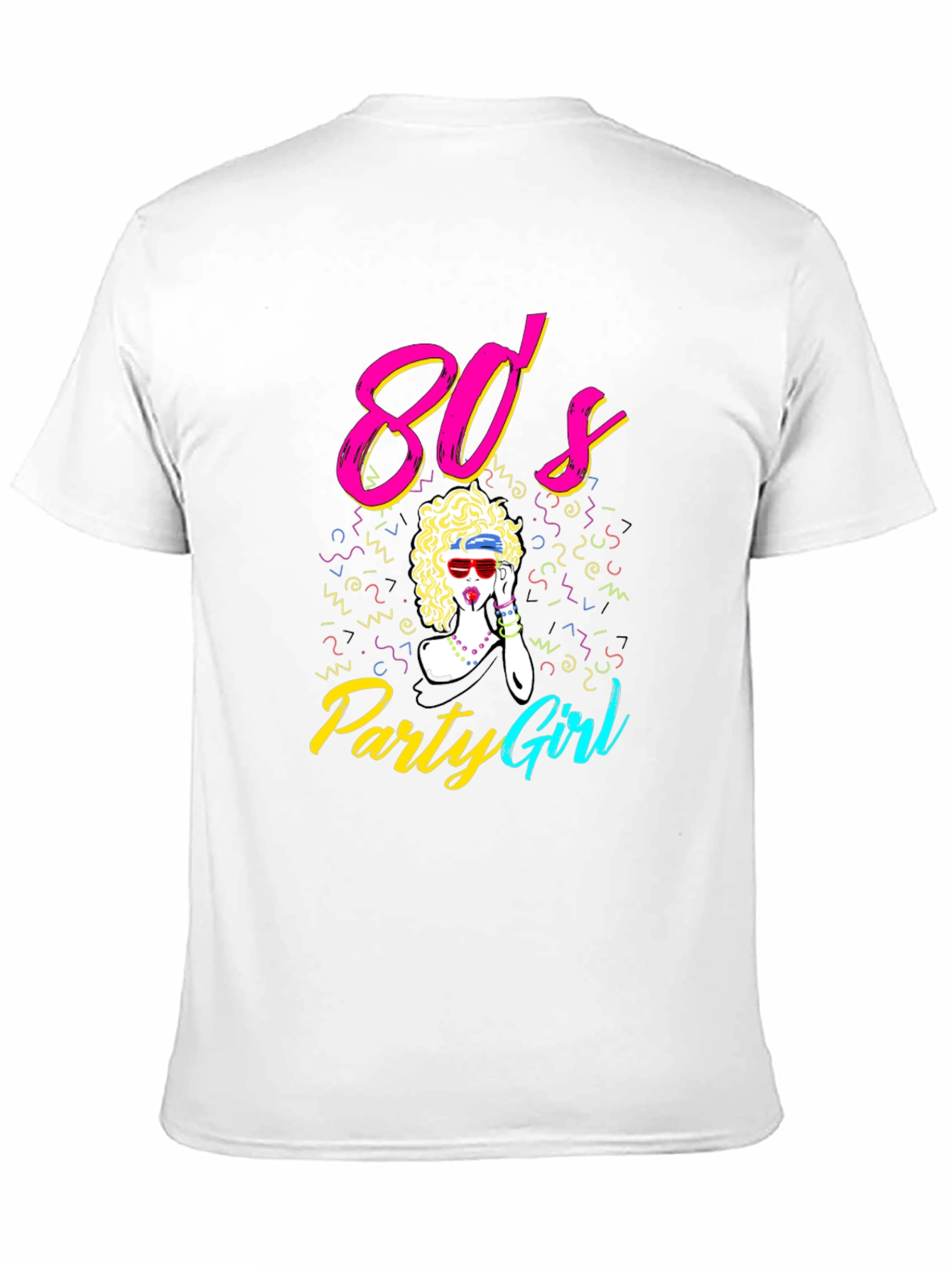 80s Party Girl Graphic Tee