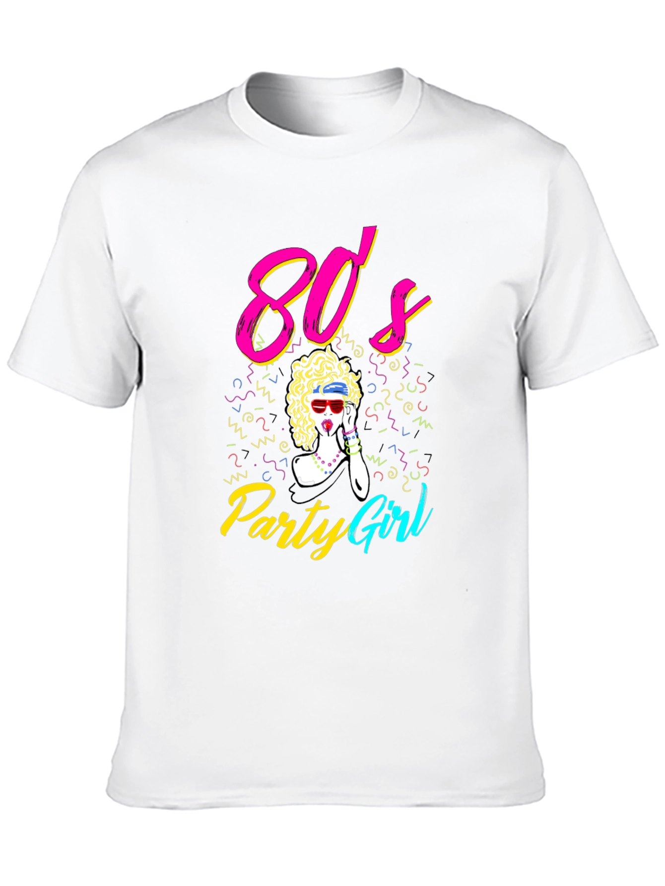 80s Party Girl Graphic Tee