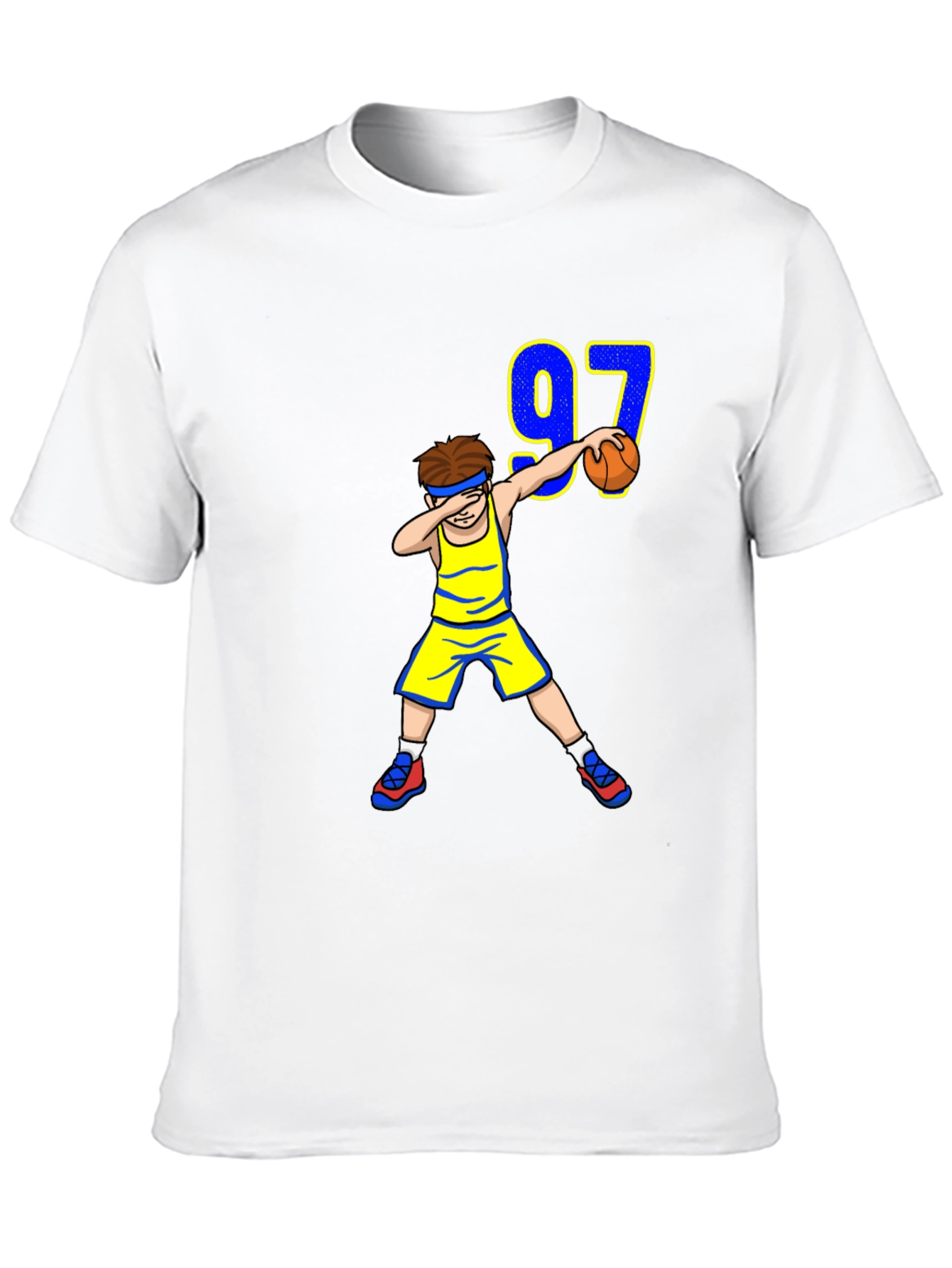 Basketball Dab T-Shirt - Number 97