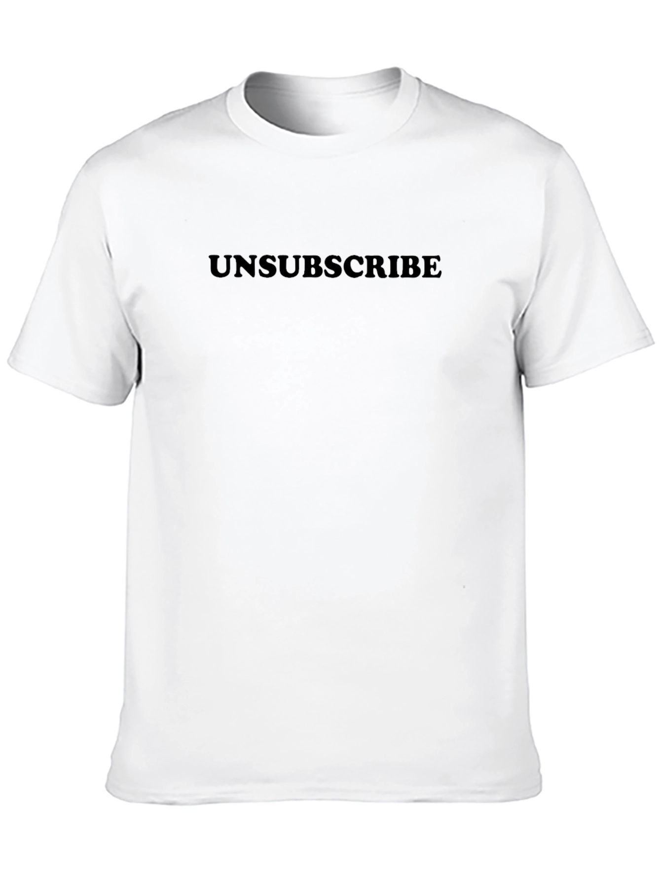 Unsubscribe Graphic Tee - Modern Casual Wear