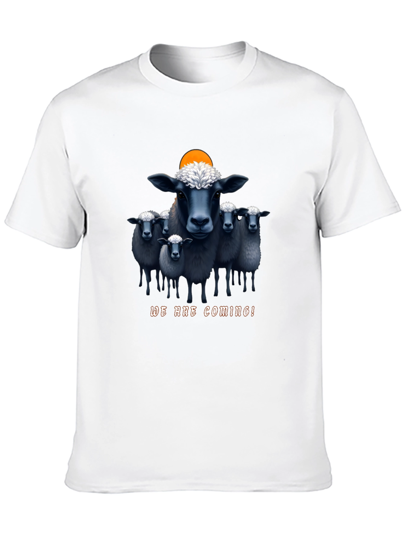 Black Sheep T-Shirt - We Are Coming! Graphic Tee