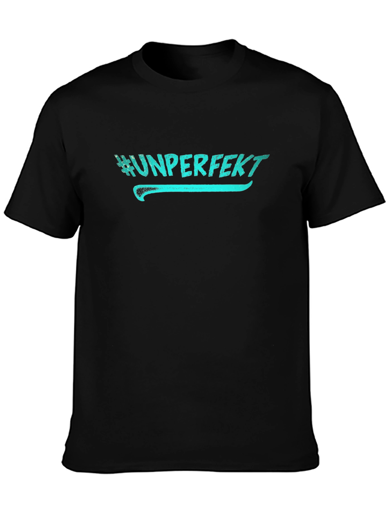 #Unperfekt Black T-Shirt - Casual Style