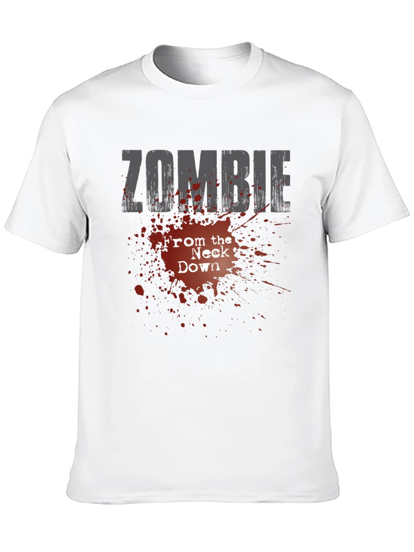 Zombie From the Neck Down Graphic Tee - Black